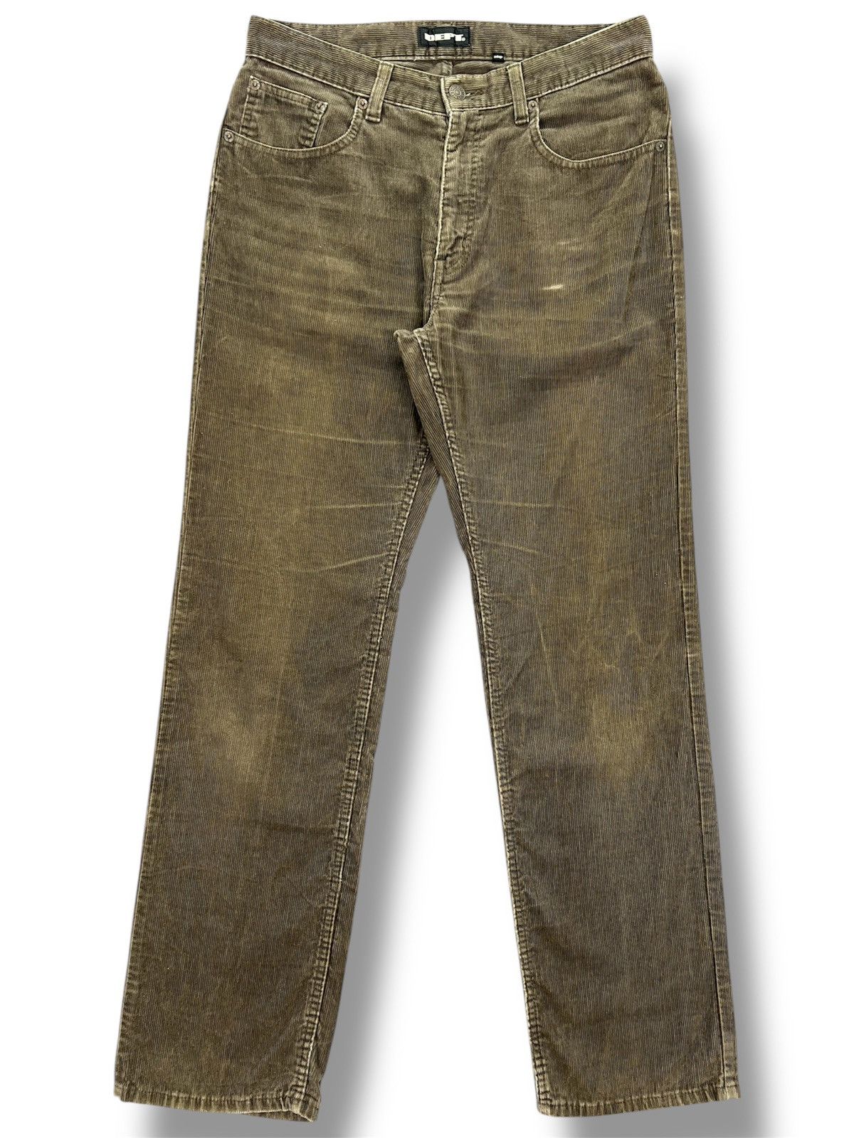 Japanese Brand Dept. Japan Distressed Corduroy Pant Size US 31 - 1 Thumbnail