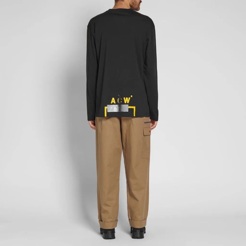 A-COLD-WALL* ACW long sleeve bracket logo tee Size US S / EU 44-46 / 1 - 3 Thumbnail