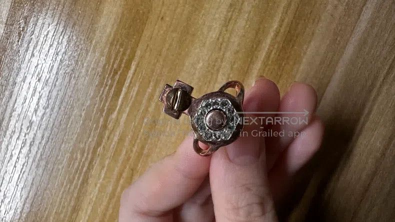 Vivienne Westwood Vivienne Westwood size S Industrial style logo ring Size ONE SIZE - 4 Thumbnail