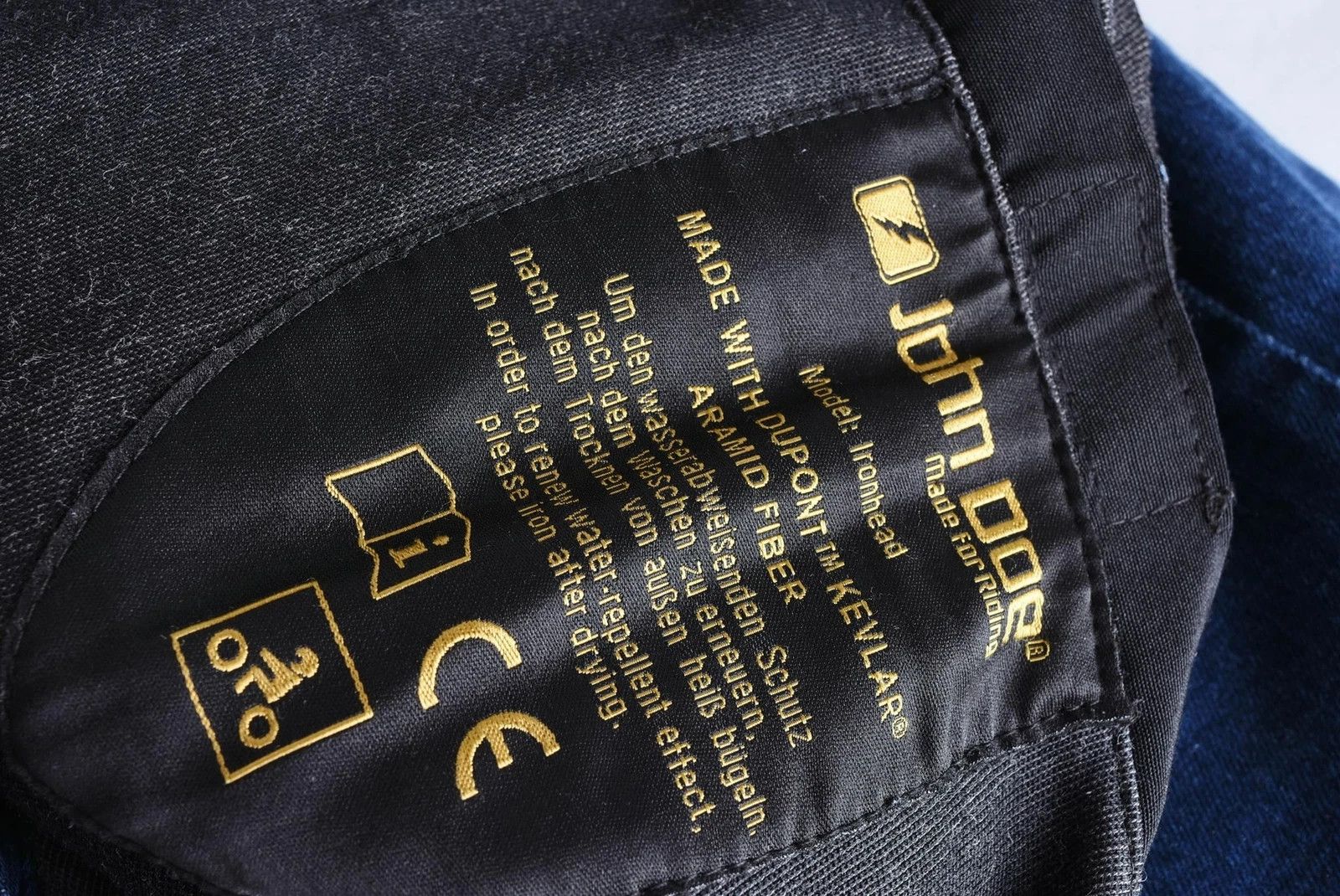 Other John Doe Ironhead Mechanix Raw Motorcycle Jeans W33/L32 Size US 34 / EU 50 - 10 Thumbnail