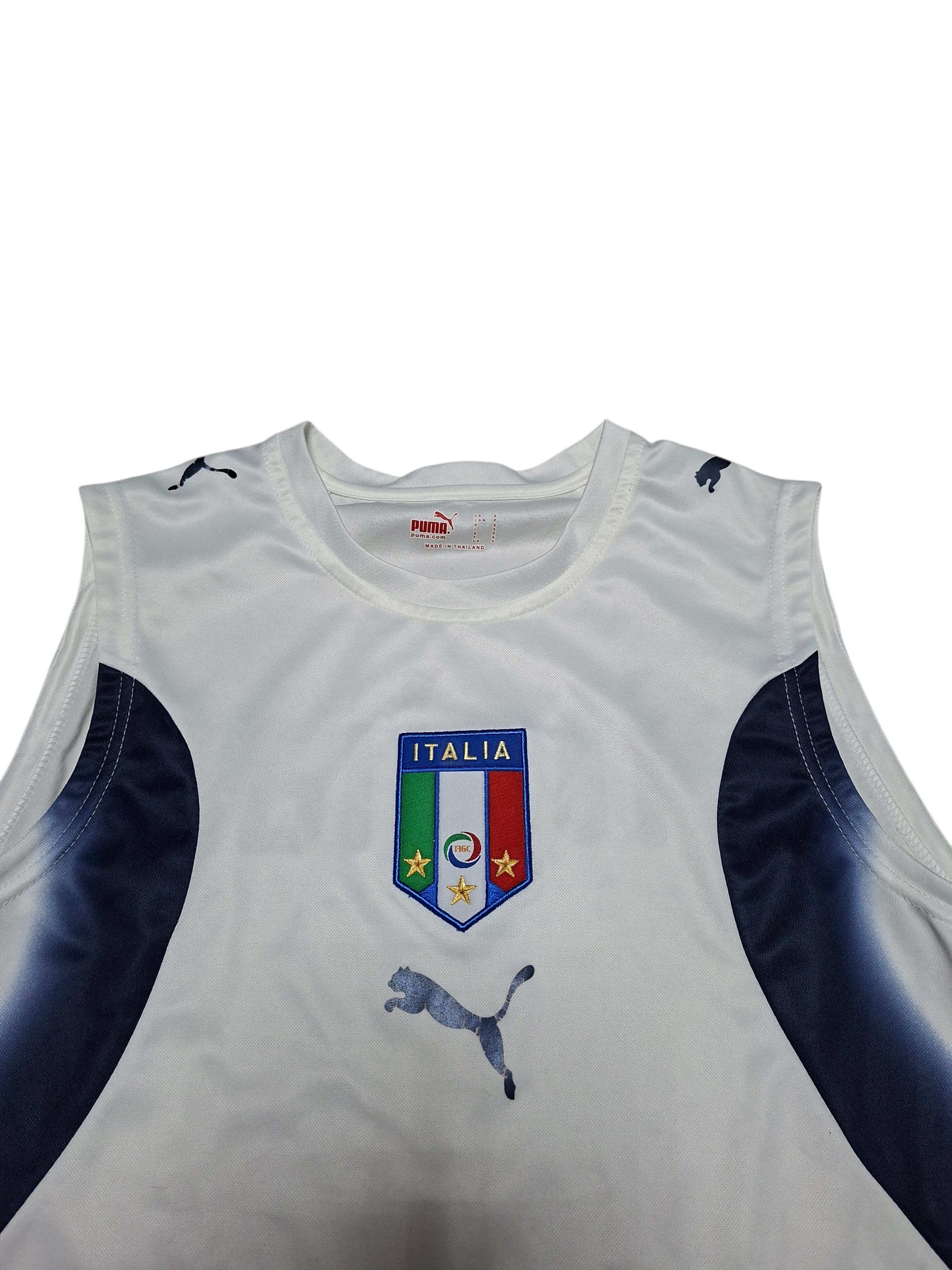 Puma ITALIA PUMA VINTAGE 2006 SLEVELESS TEE SOCCER JERSEY Size US S / EU 44-46 / 1 - 2 Thumbnail