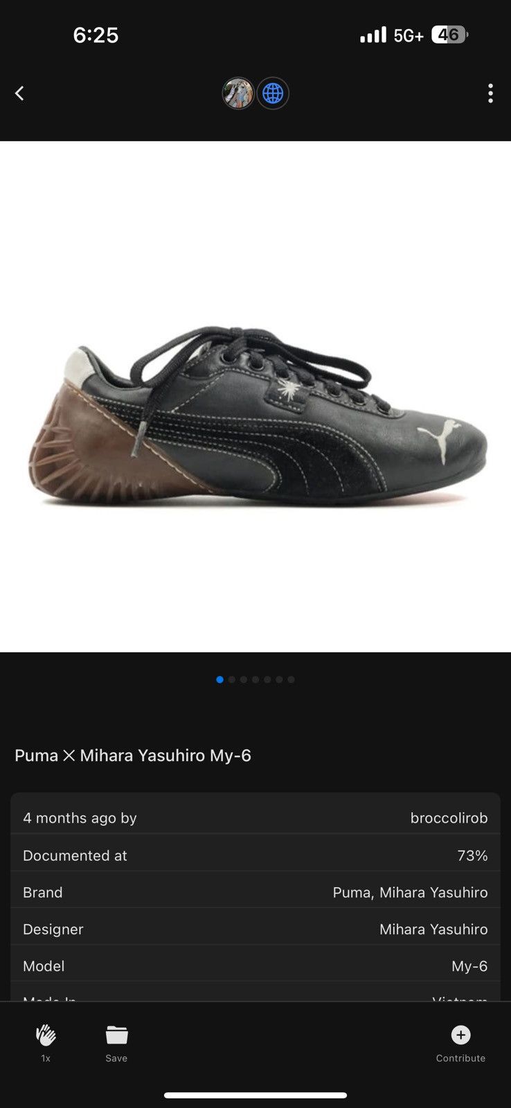Maison MIHARA YASUHIRO × Puma Puma Mihara Yasuhiro MY-6 Size US 7 / EU 40 - 11 Thumbnail