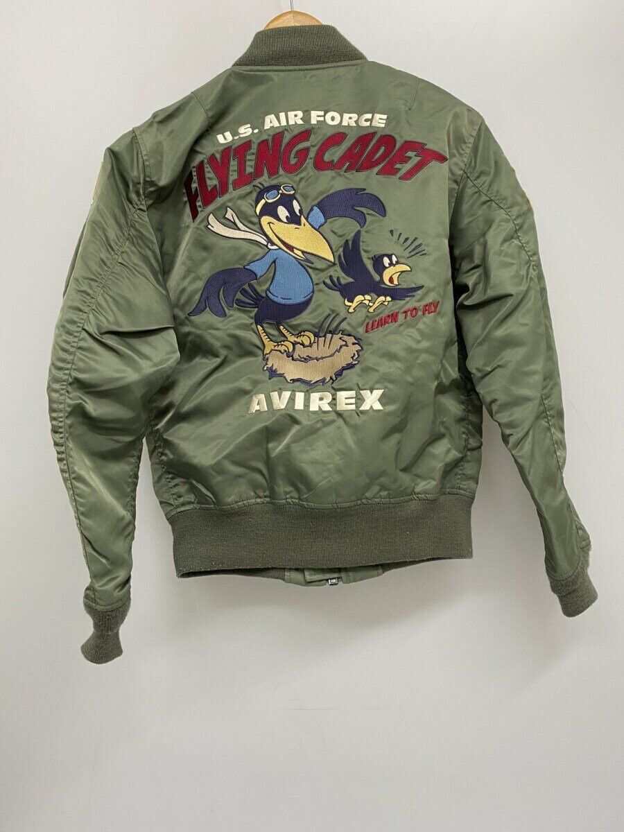 Avirex Avirex Nylon Flight Jacket Khaki Size US M / EU 48-50 / 2 - 2 Thumbnail