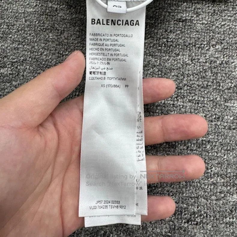 Balenciaga Balenciaga SS25 Printed Short Sleeve. Size US XS / EU 42 / 0 - 3 Thumbnail