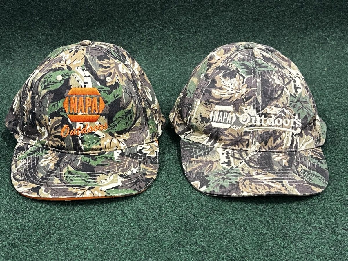 Other 2 Napa Outdoors Camo Strapback Hats Size ONE SIZE - 1 Thumbnail