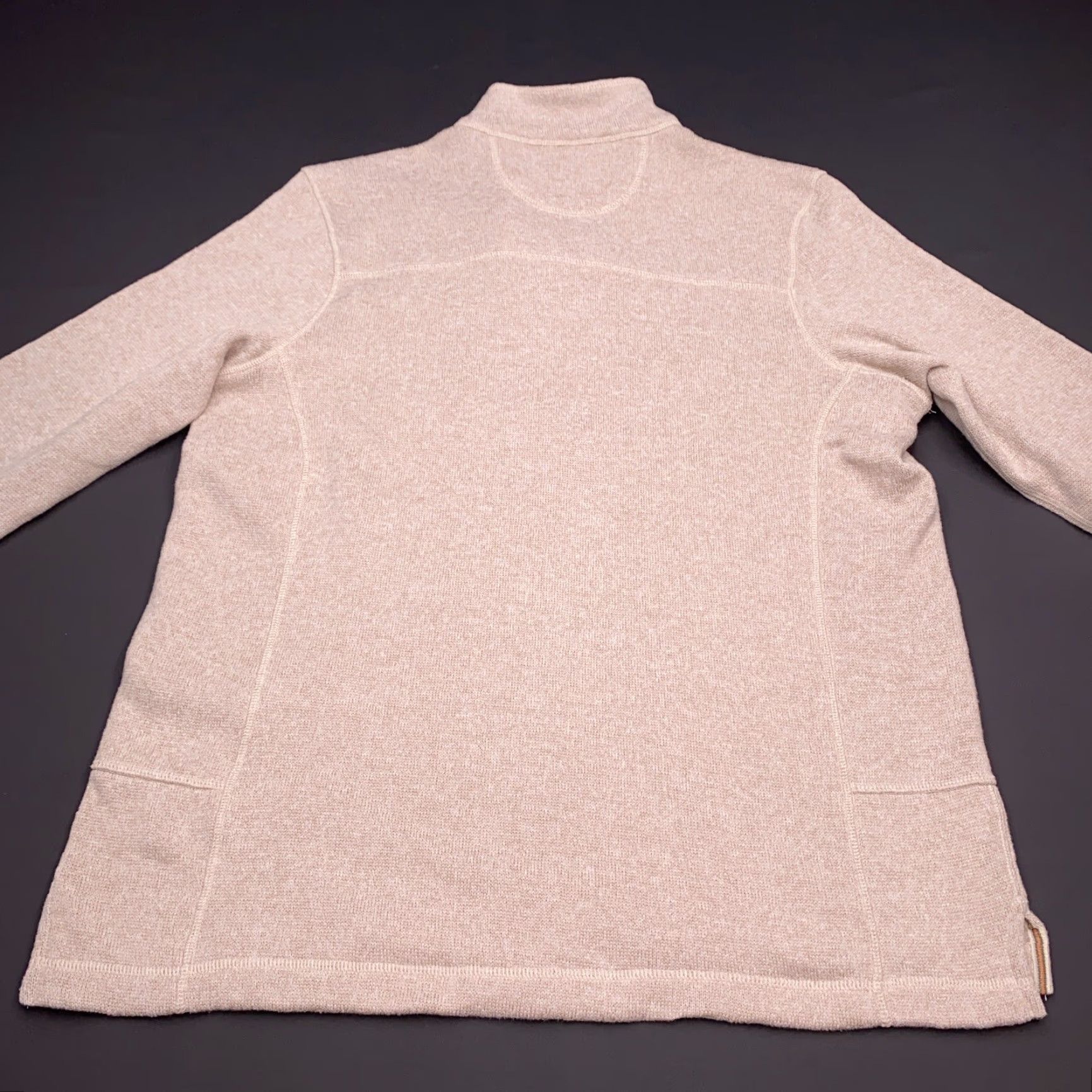Vintage Woolrich Mens Fleece Sweater Large Beige 1/4 Zip Outdoor Size US L / EU 52-54 / 3 - 3 Thumbnail