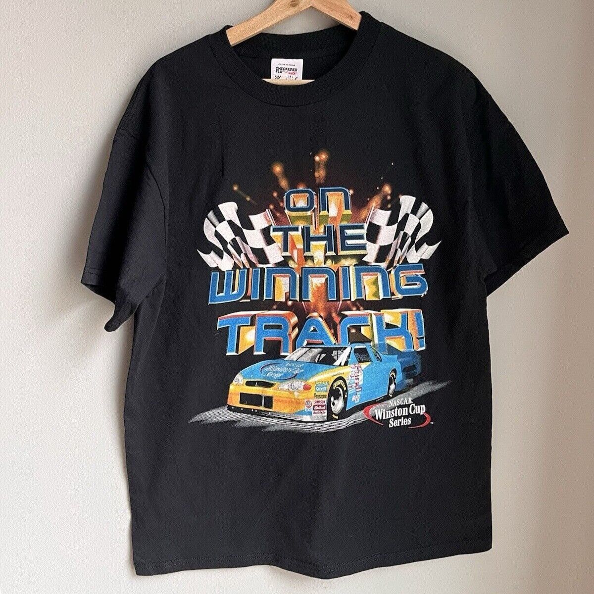 NASCAR VINTAGE NASCAR RACING WINSTON CUP SERIES T SHIRT MENS SIZE L Size US L / EU 52-54 / 3 - 1 Thumbnail