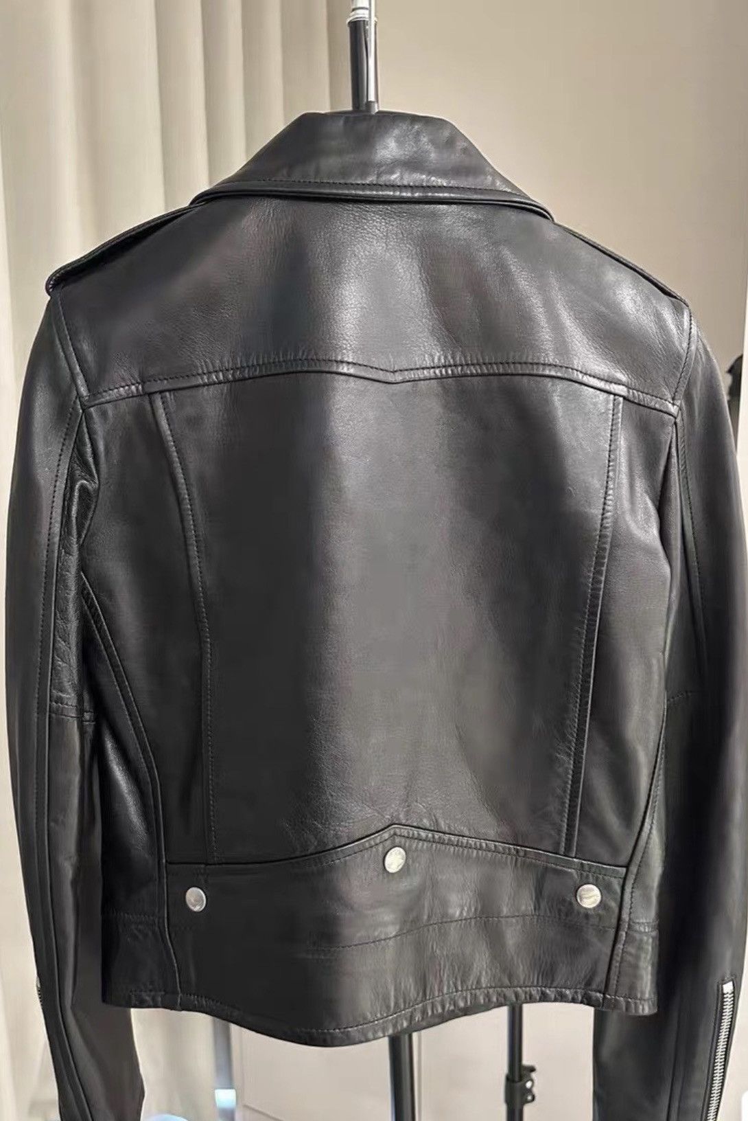 Saint Laurent Paris Saint Laurent SLP L01 Moto Zipper Leather Jacket Sz. 38 Size S / US 4 / IT 40 - 2 Thumbnail