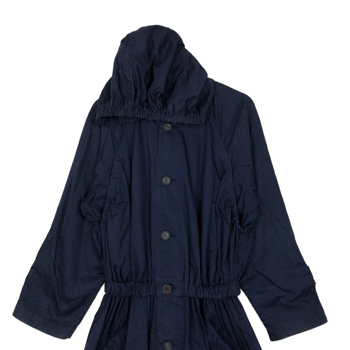 Issey Miyake 🔥 RARE PARACHUTE LONG JACKET NYLON IS ISSEY MIYAKE Size M / US 6-8 / IT 42-44 - 3 Thumbnail