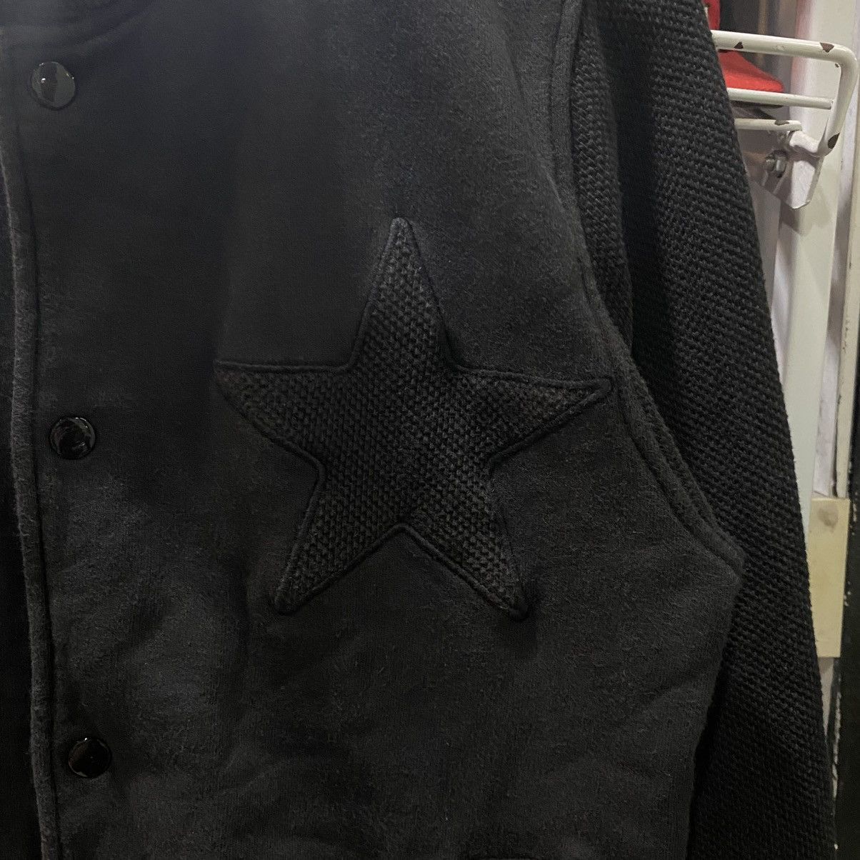20471120 × Hysteric Glamour × Japanese Brand 💥291295 HOMME Big Star Varsity JACKETS Size US M / EU 48-50 / 2 - 5 Thumbnail