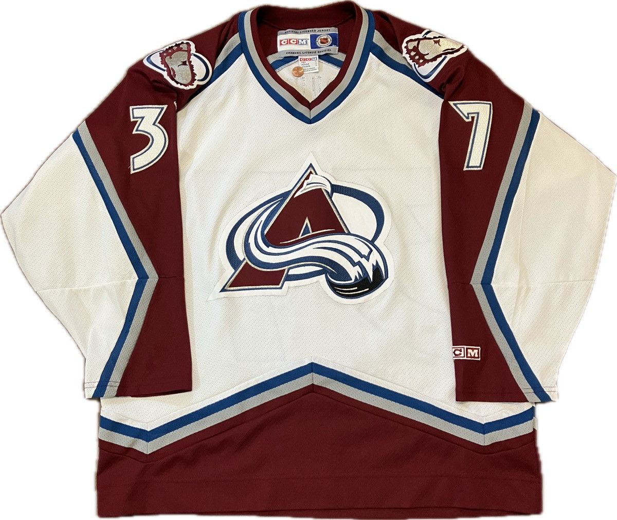 image of Colorado Avalanche Chris Drury Ccm Nhl Hockey Jersey Size L, Men's