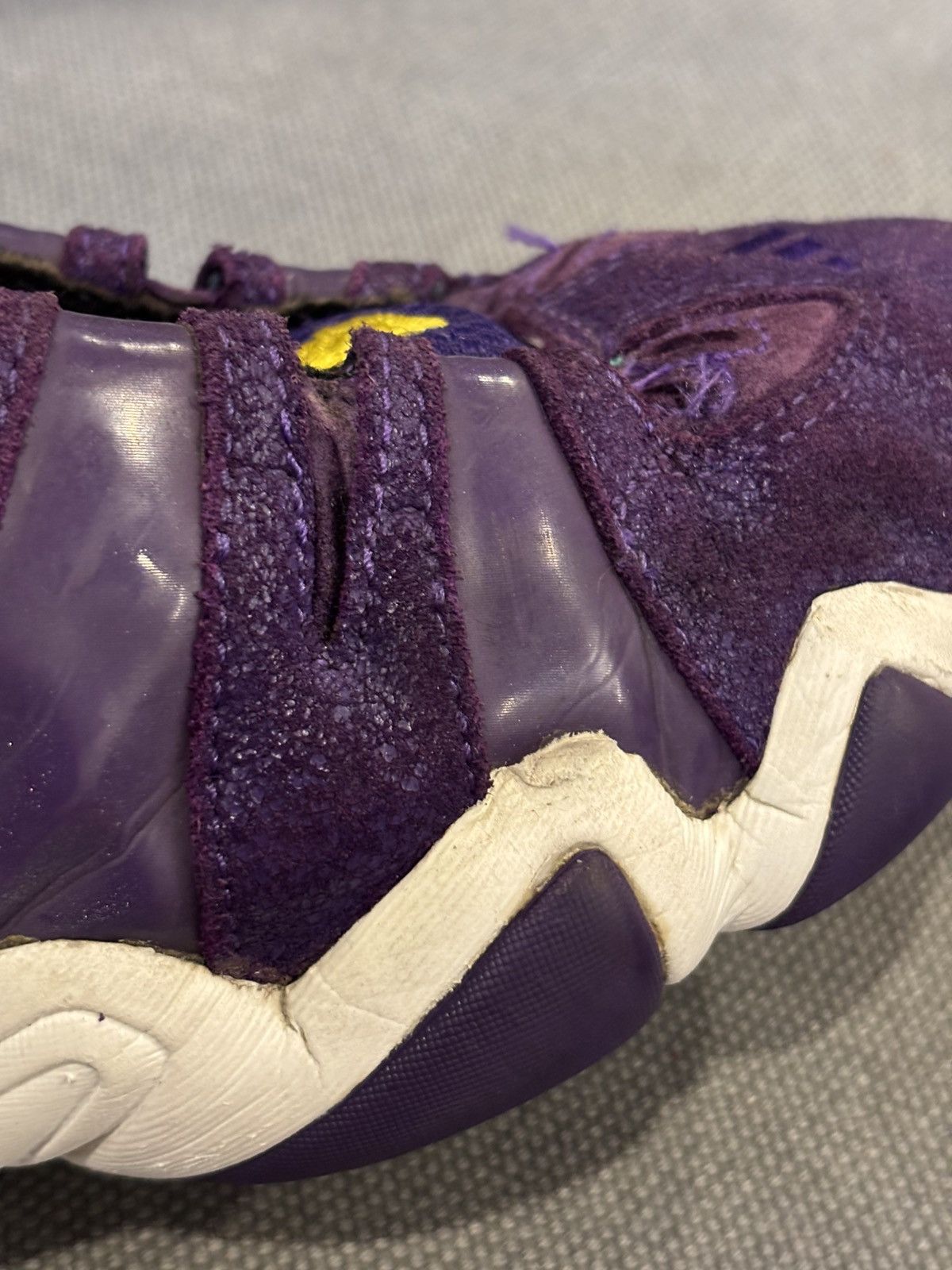 Adidas × Vintage Adidas KB8 Crazy 8 Regal Purple G24320 Men’s 9 No Box, Laces Size US 9 / EU 42 - 12 Thumbnail