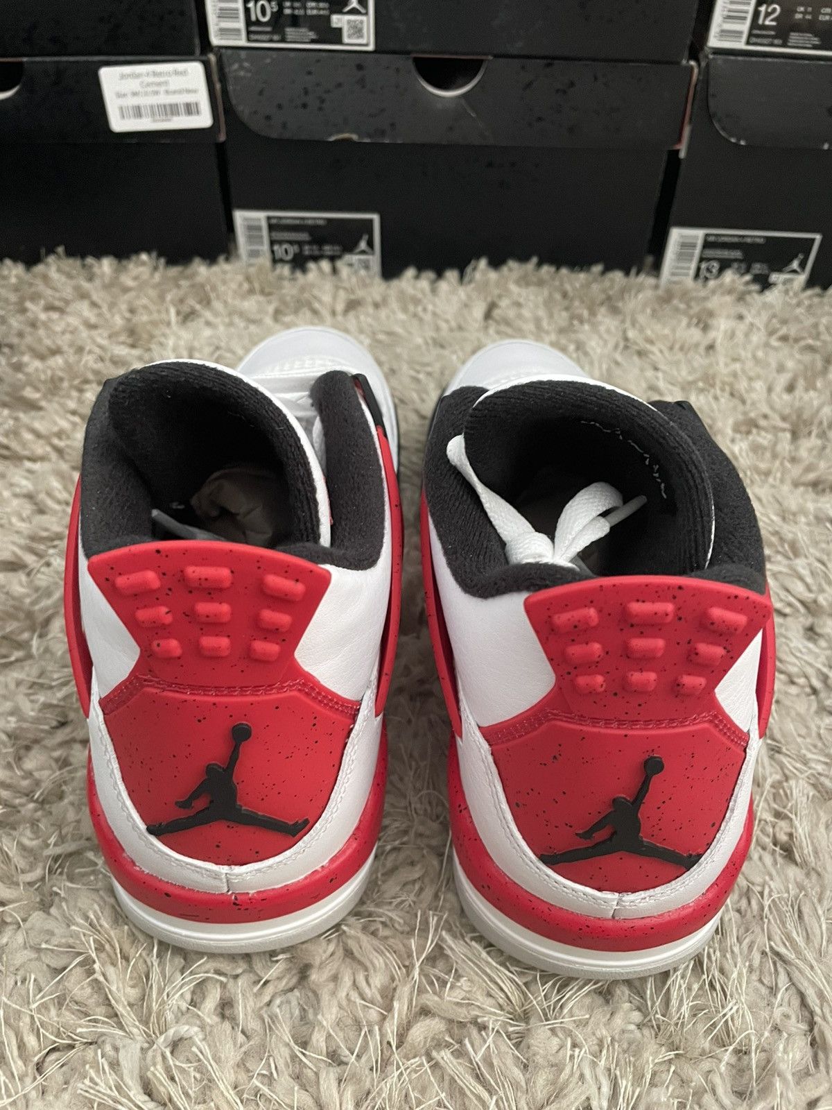 Jordan Brand Jordan 4 Red Cement Size US 6.5 / EU 39-40 - 6 Thumbnail