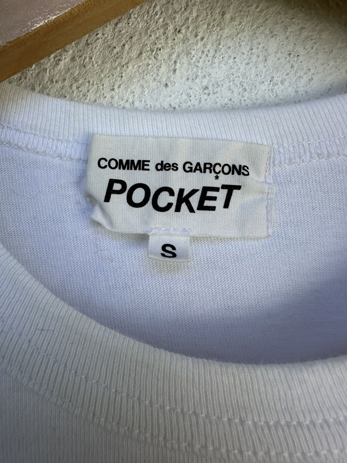 CDG by Comme des Garcons × Comme des Garcons × Junya Watanabe 2012 Comme Des Garcon Pocket Print T Shirt Size US S / EU 44-46 / 1 - 9 Thumbnail