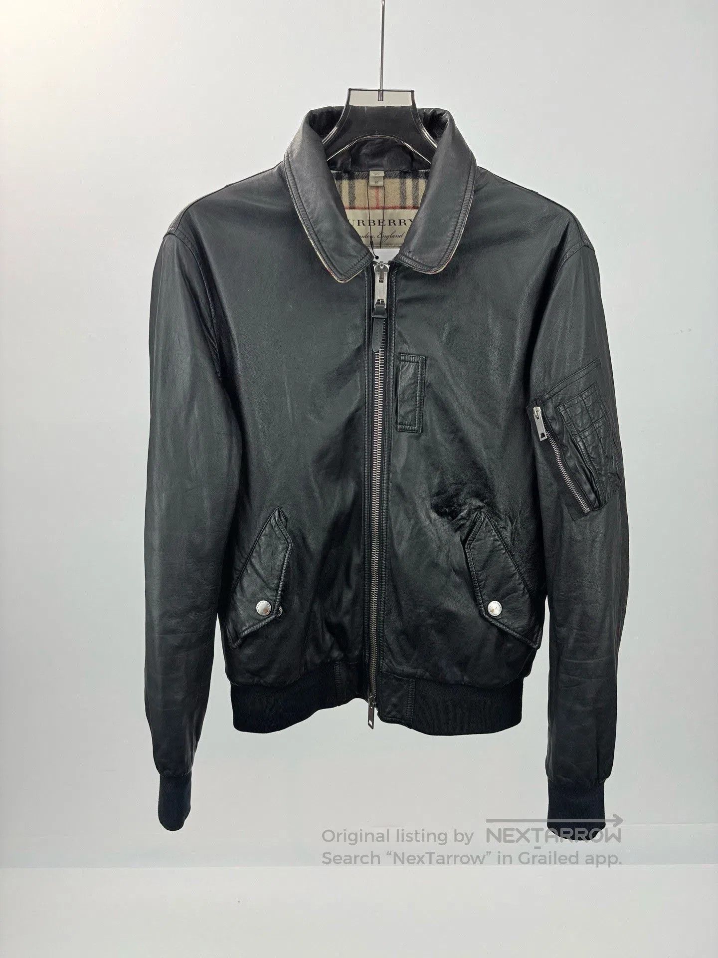 Burberry Burberry Check Lining Sheepskin Jacket. Size US M / EU 48-50 / 2 - 1 Thumbnail