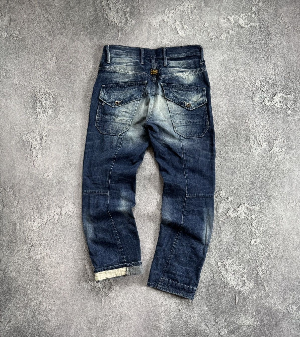 G-Star G star raw 30/30 skiff cargo 3D tapered denim pant trouser Size US 30 / EU 46 - 15 Thumbnail
