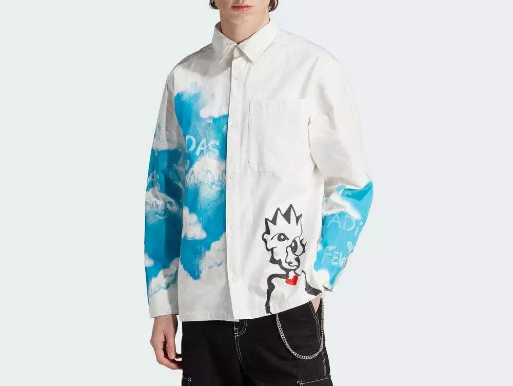 Adidas adidas Originals x FEWOCiOUS Painter Long Sleeve Top IJ0618 Size US S / EU 44-46 / 1 - 12 Thumbnail