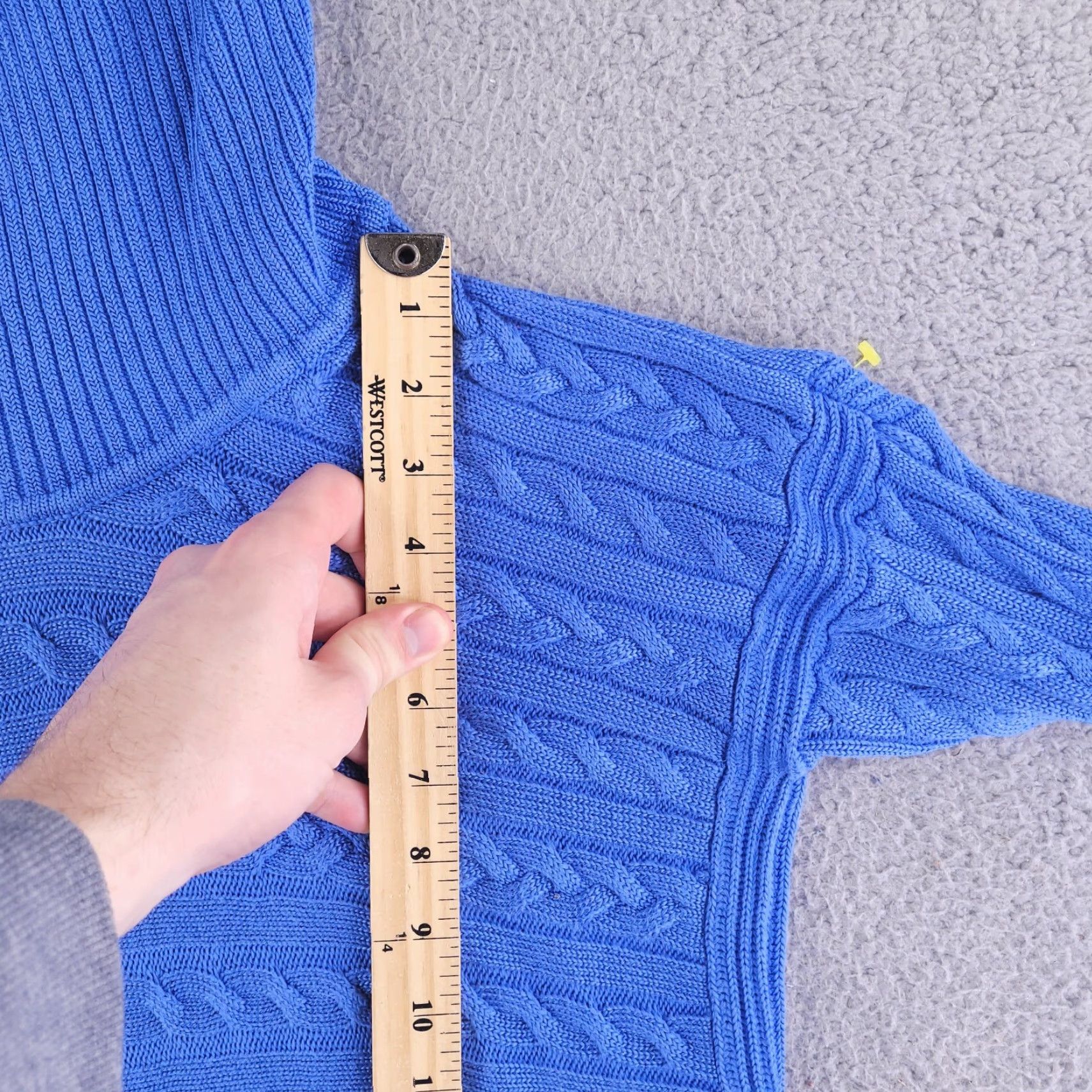 Ralph Lauren Lauren Ralph Lauren Sweater Small Cable Knit Turtleneck Womens Size S / US 4 / IT 40 - 5 Thumbnail