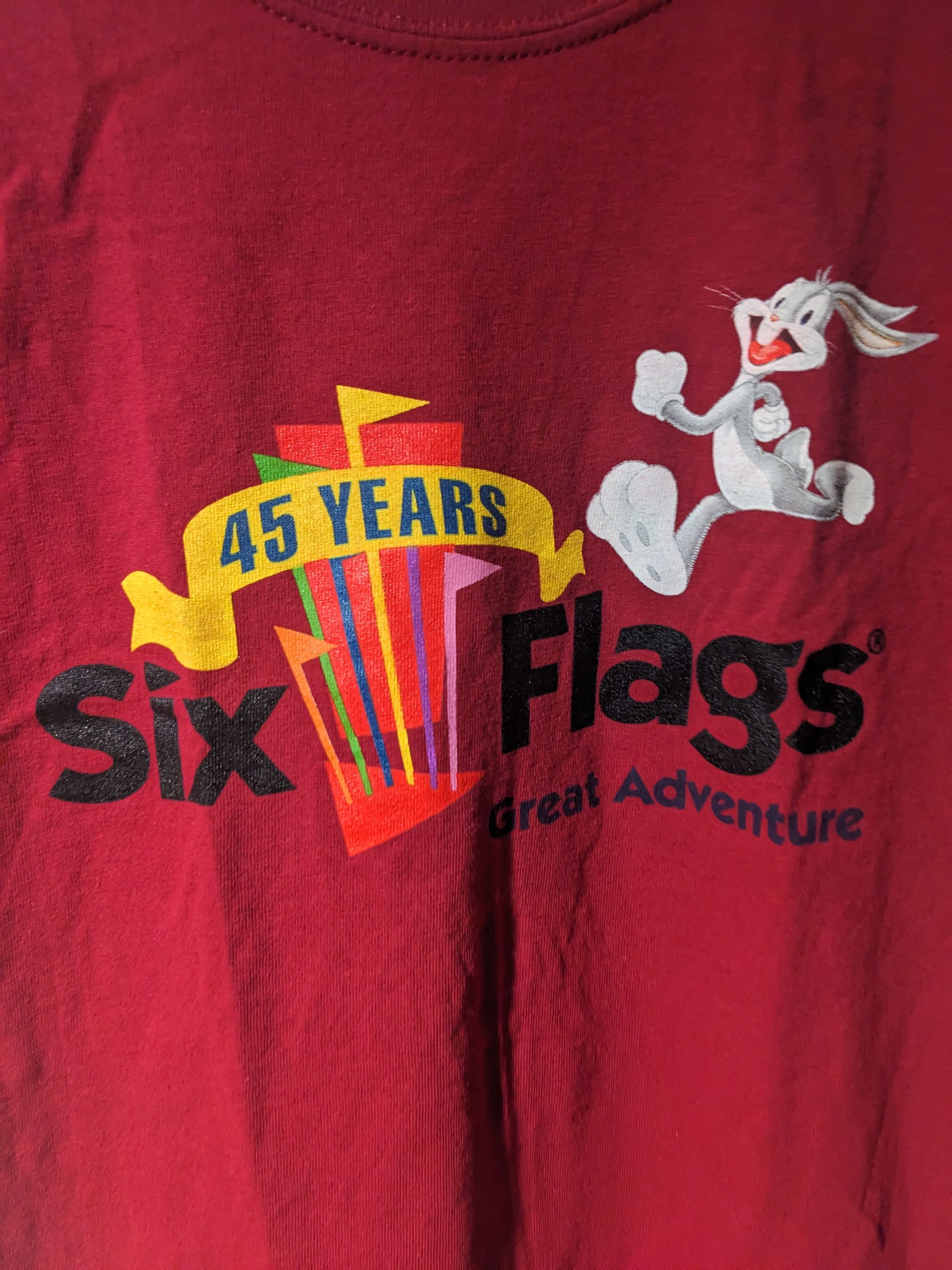 Cartoon Network × Gildan × Vintage Vintage 2006 Six Flags Looney Tunes Bugs Bunny Small T-Shirt Size US S / EU 44-46 / 1 - 2 Thumbnail