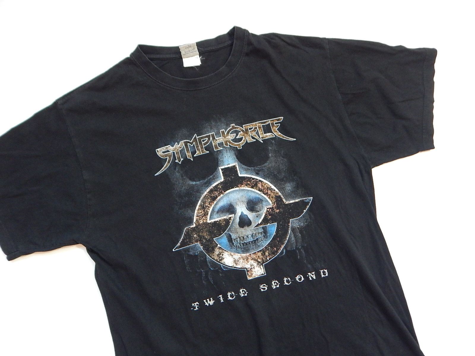 Band Tees × Vintage vintage 00s symphorce power metal rock band tour tee Size US XL / EU 56 / 4 - 3 Thumbnail