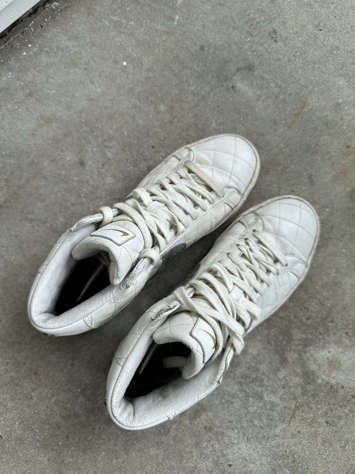 Nike × Supreme Nike SB Blazer Supreme Sail size 9.5 Size US 9.5 / EU 42-43 - 3 Thumbnail