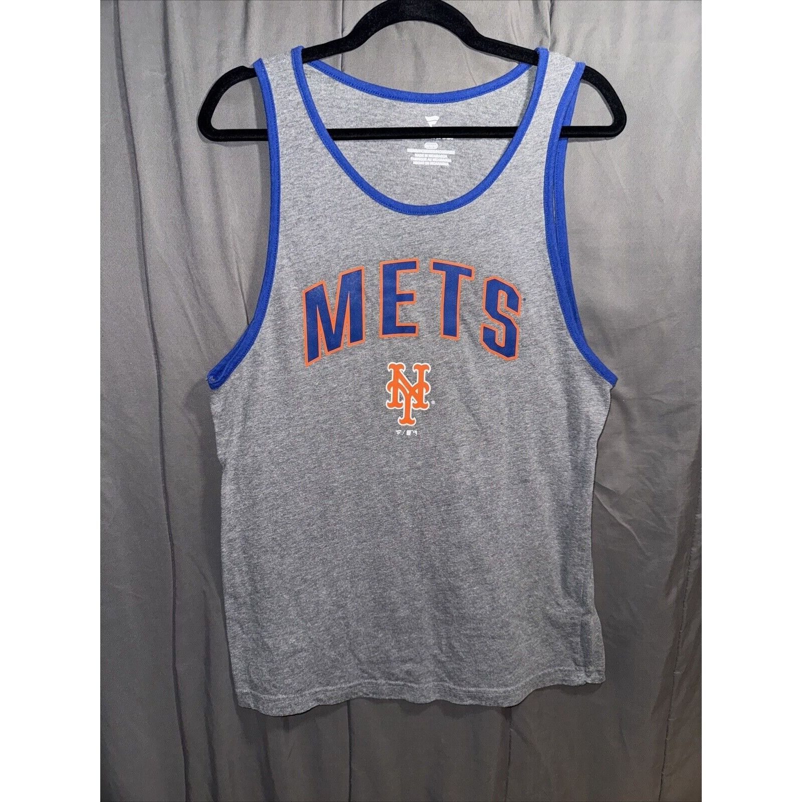 Other Men's Fanatics Heather Gray New York Mets Primary Tank Top Size US M / EU 48-50 / 2 - 1 Thumbnail