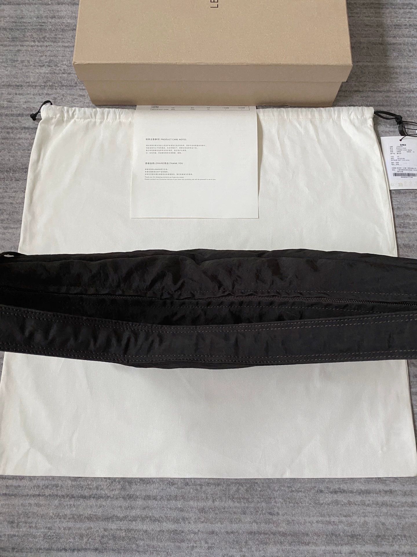 Lemaire Lemaire Soft Game Dark Choc Crossbody M 10/10 Size ONE SIZE - 3 Thumbnail