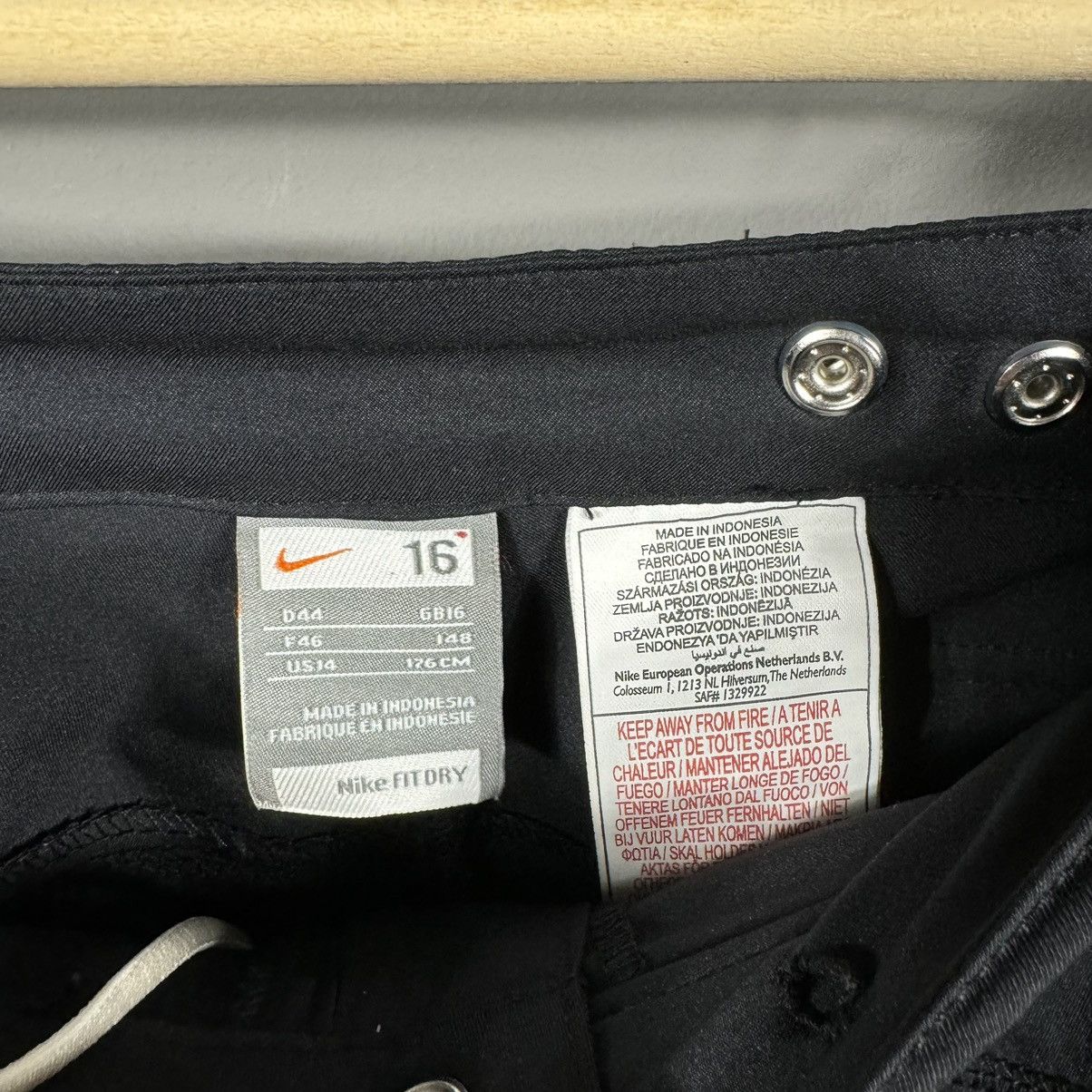 Nike × Vintage Nike Vintage Y2K Drill Pants Size 34" / US 12 / IT 48 - 3 Thumbnail
