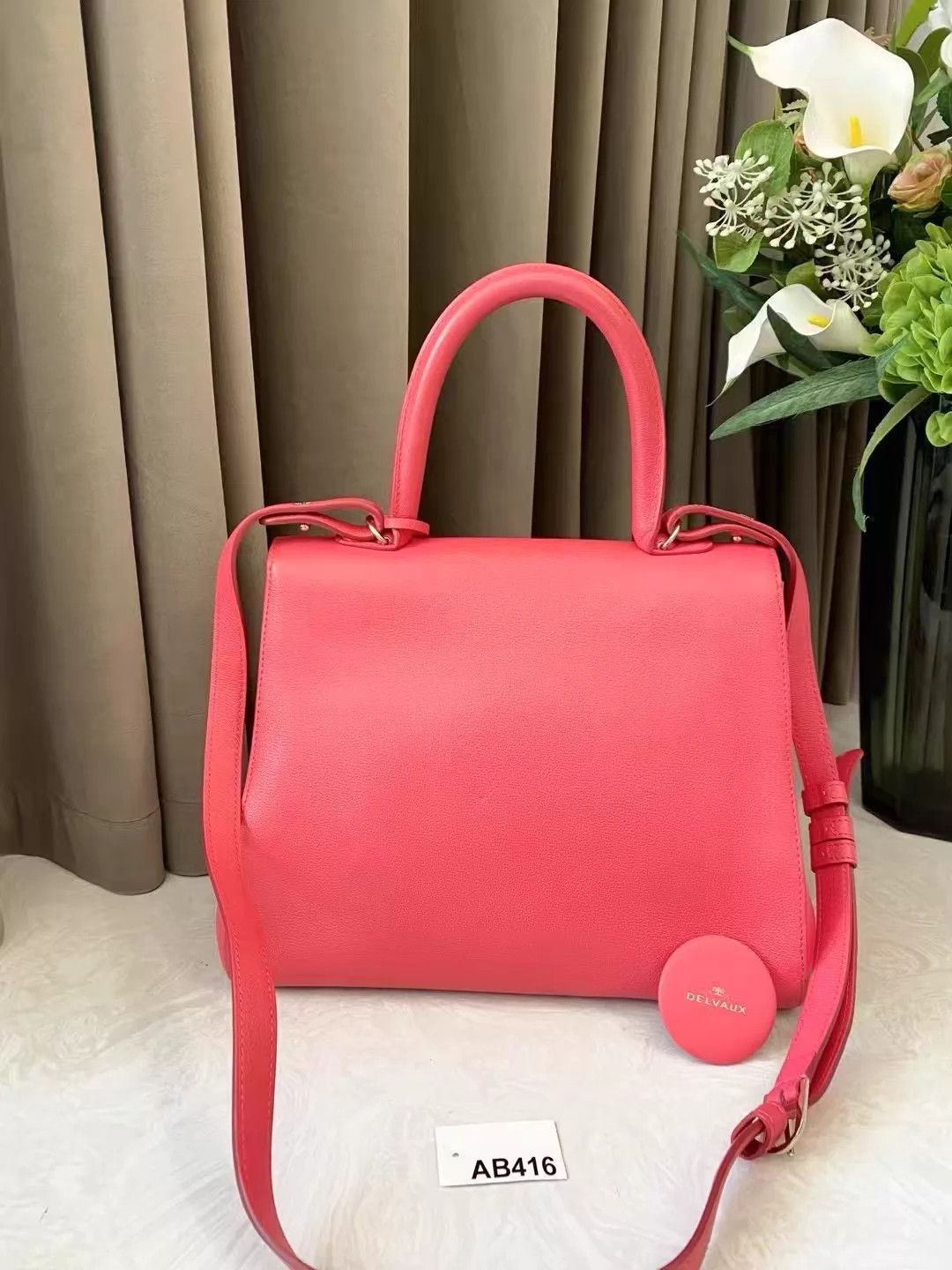 Delvaux Delvaux Brillant Medium Near Mint With Mirror 28x23x15 Size ONE SIZE - 2 Thumbnail