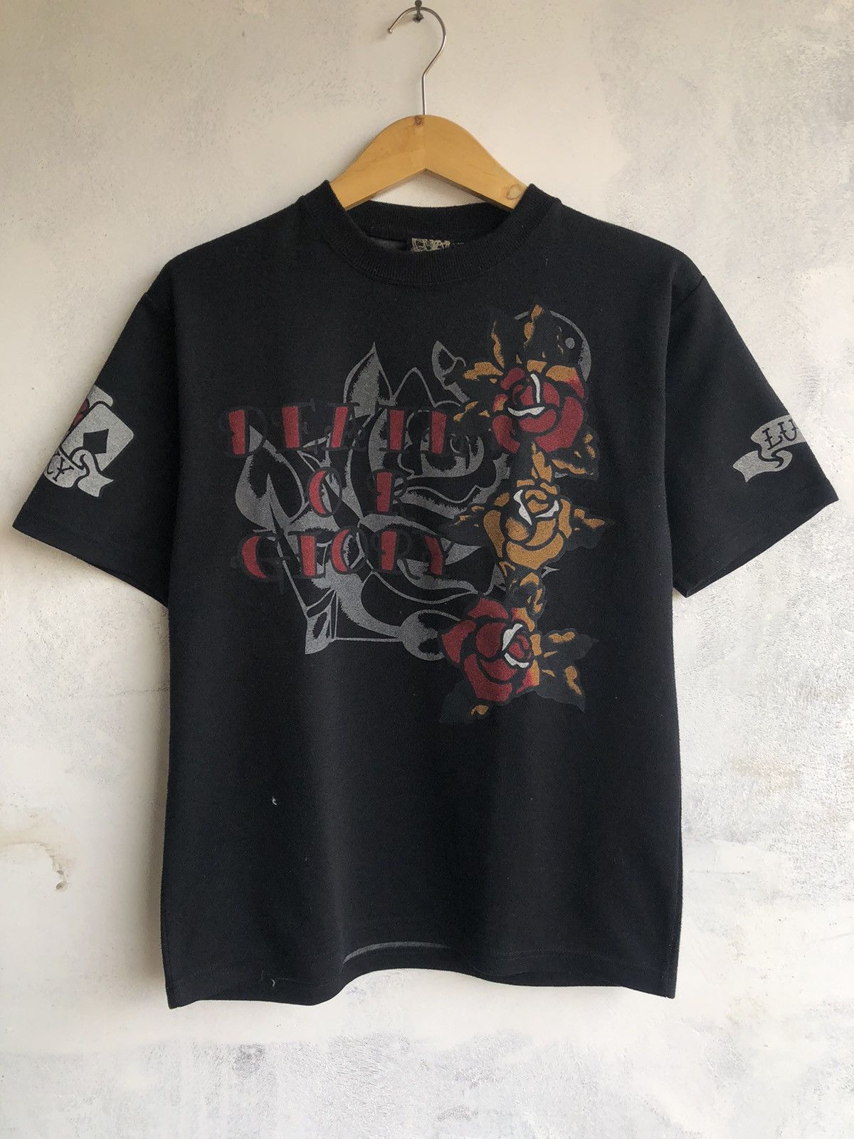 If Six Was Nine × Japanese Brand × KMRii Poem Death Or Glory Artwork By Skull Funky LGB Style Size US M / EU 48-50 / 2 - 1 Thumbnail