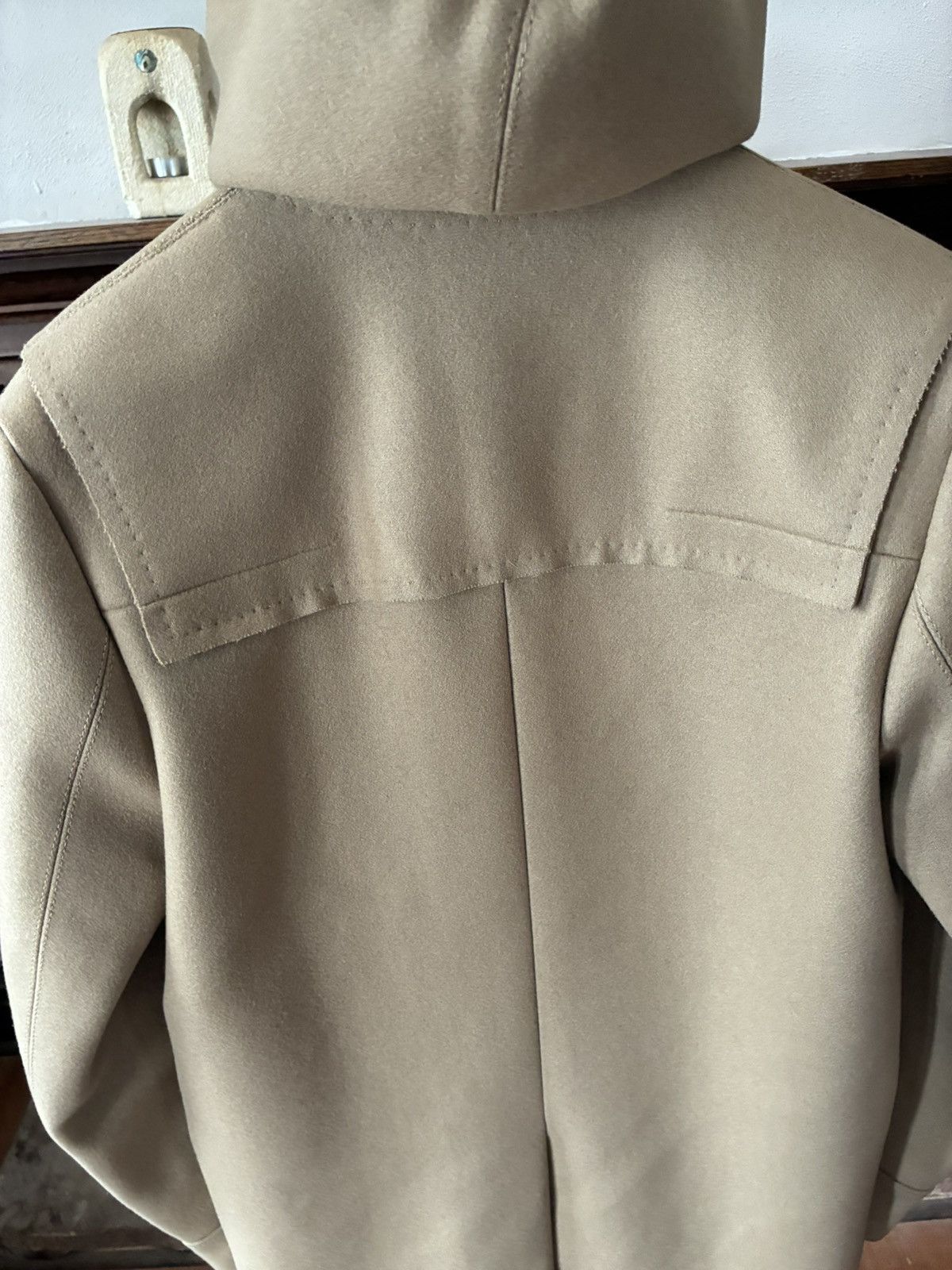Hedi Slimane Dior Homme AW04 “VOTC” Hooded Wool Trench Coat Size 46 Camel Size US S / EU 44-46 / 1 - 5 Thumbnail