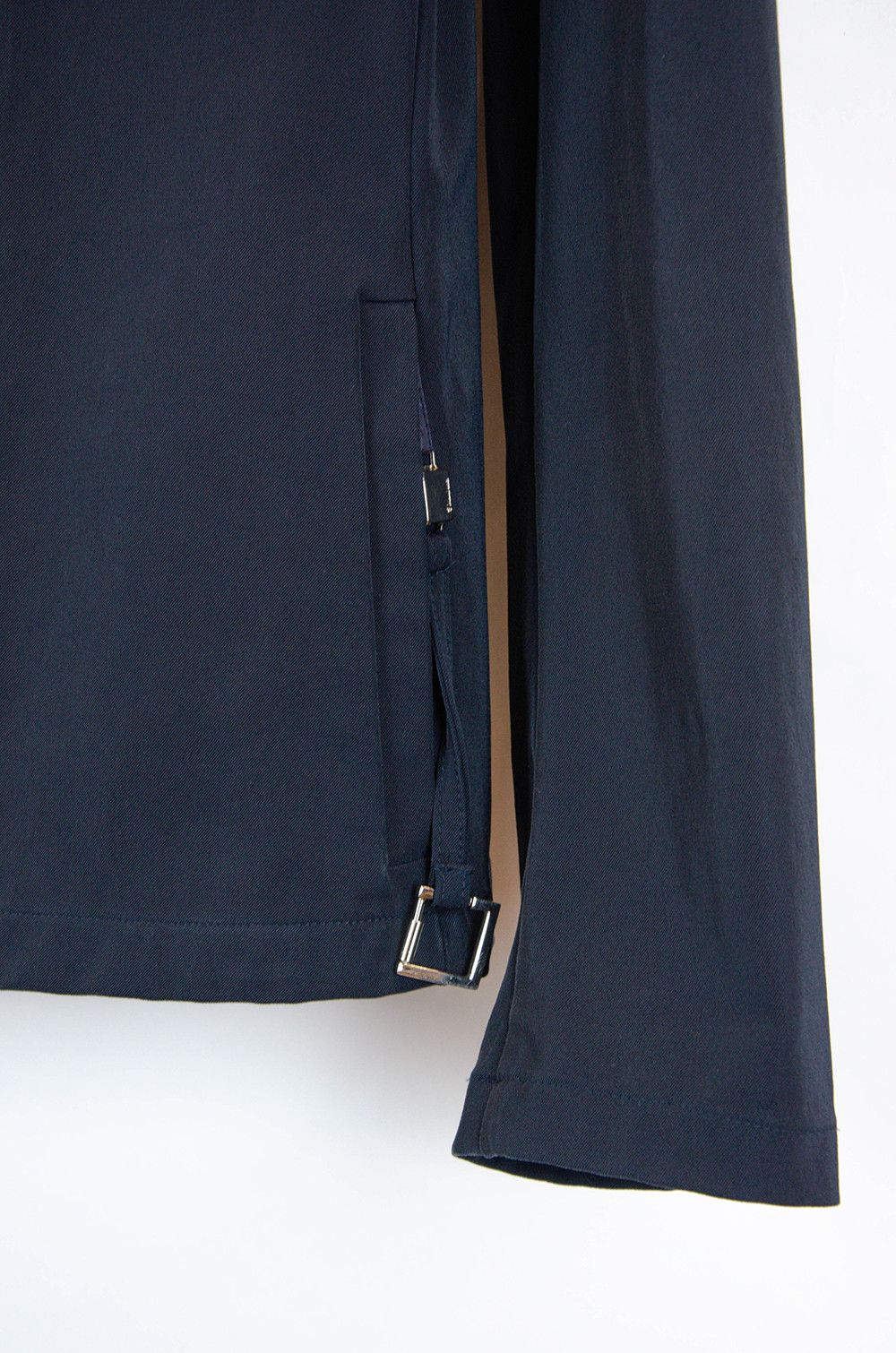 Max Mara S MaxMara Minimalist Navy Jacket – Made in Italy – M Size M / US 6-8 / IT 42-44 - 7 Thumbnail
