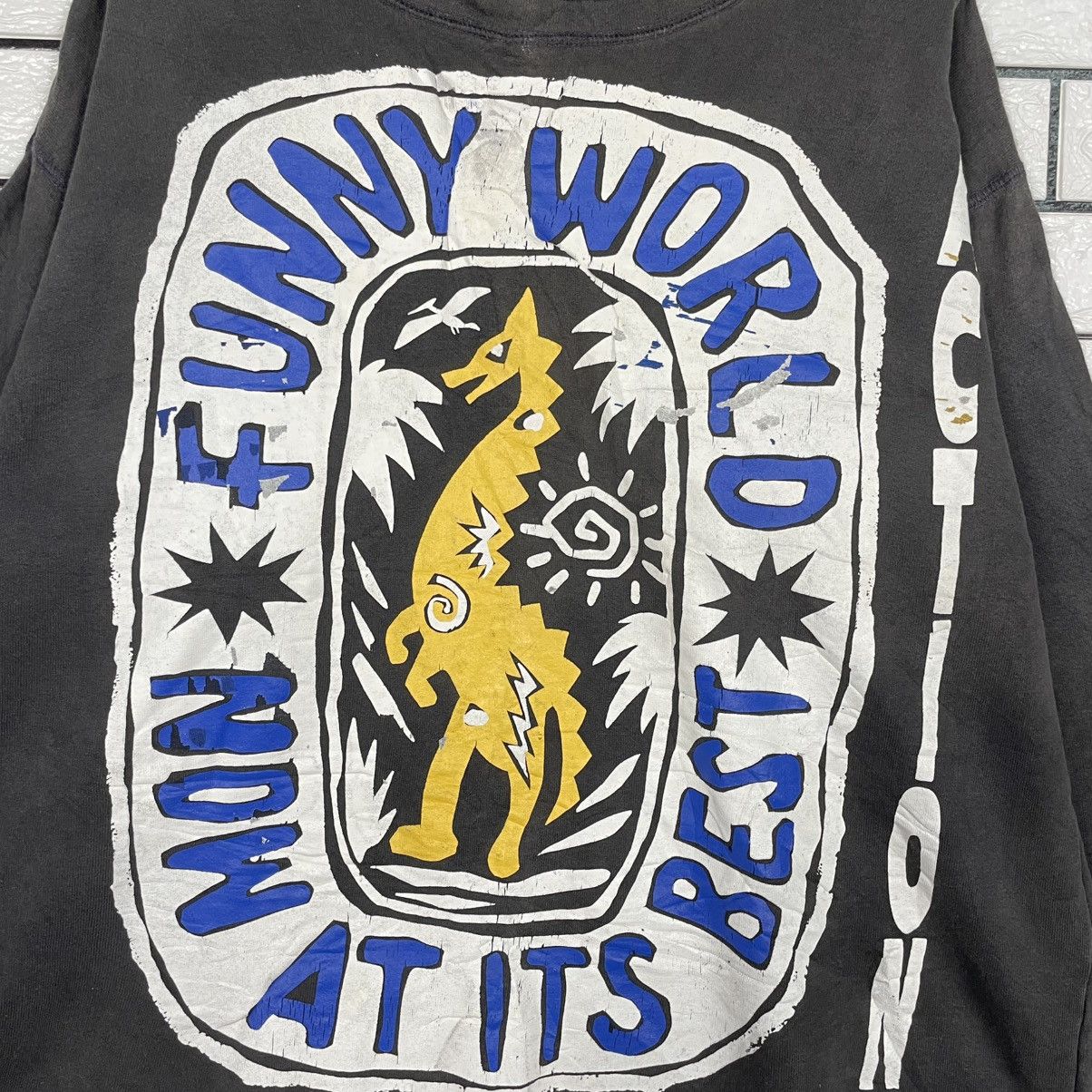 Japanese Brand Japanese Brand Bossbat Funny Wall Sweatshirt Size US M / EU 48-50 / 2 - 7 Thumbnail