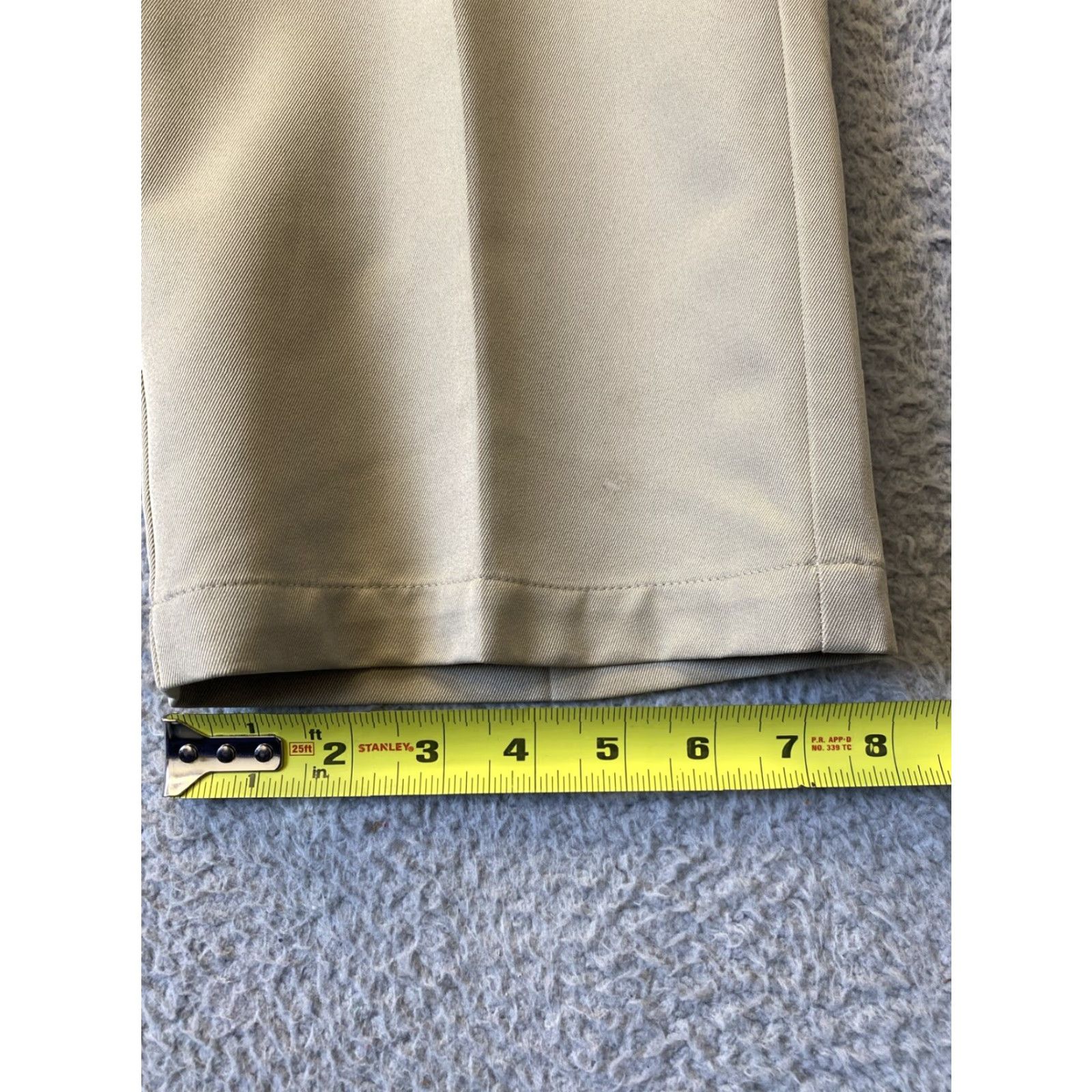 Izod VINTAGE IZOD Golf Pants Mens 34x30 Khaki Casual Lightweight /124-10 Size US 34 / EU 50 - 6 Thumbnail