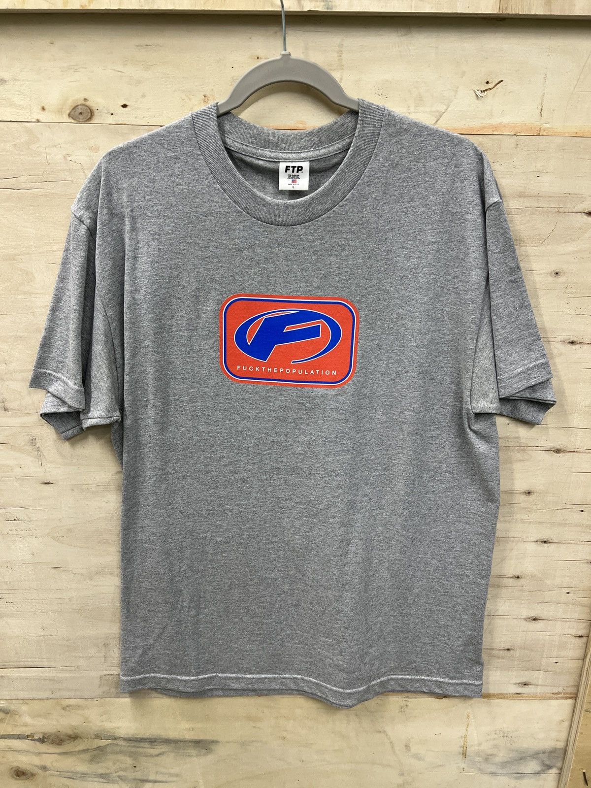 Fuck The Population FTP F Logo Shirt Size US L / EU 52-54 / 3 - 1 Thumbnail