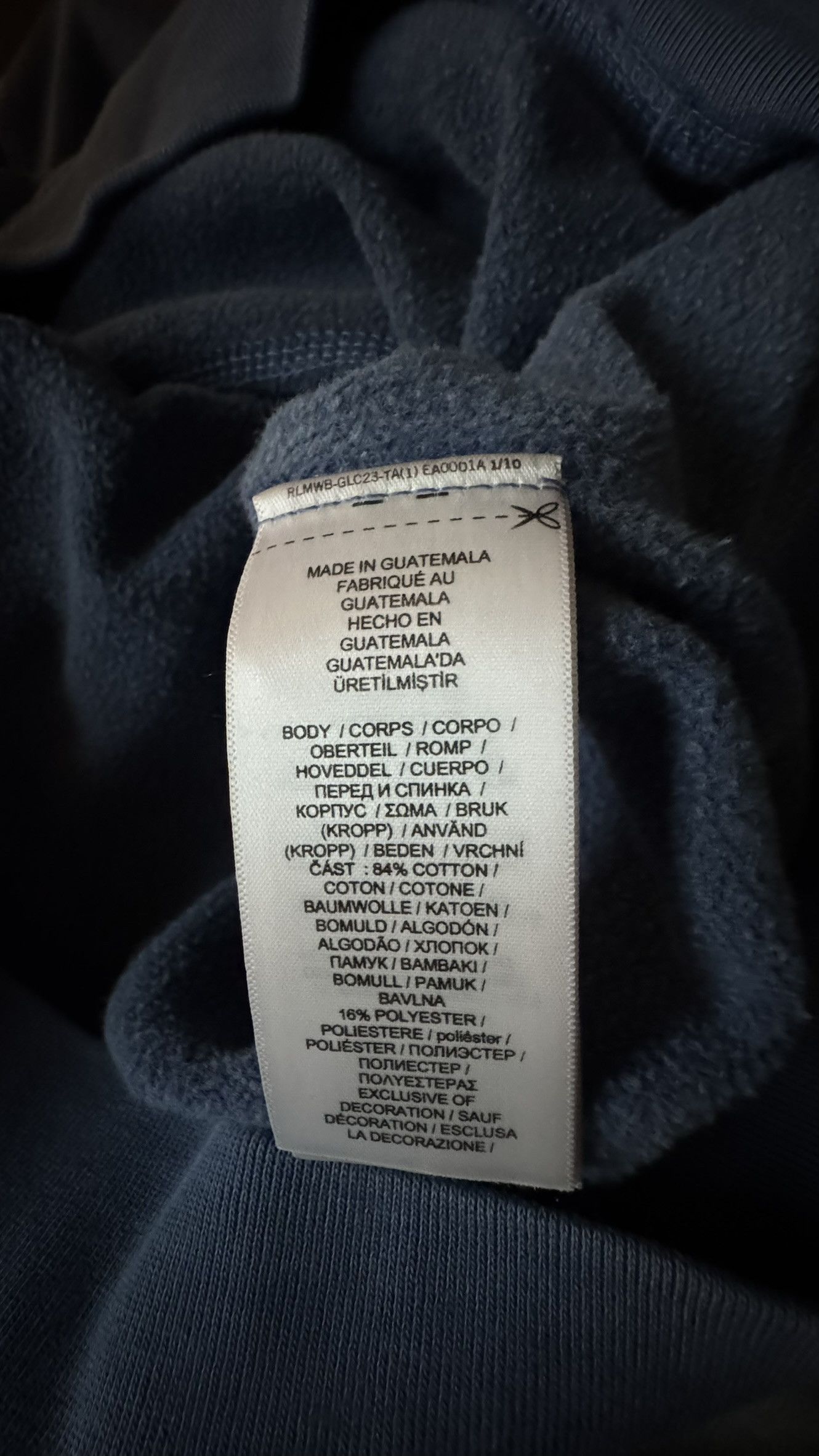 Polo Ralph Lauren Polo Ralph Lauren Vintage Wash Hoodie Deadstock NWT 2015 Size US S / EU 44-46 / 1 - 5 Thumbnail