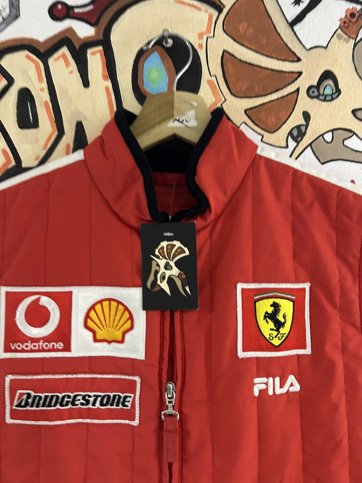 Ferrari 90s Ferrari Fila Vest Size US S / EU 44-46 / 1 - 3 Thumbnail