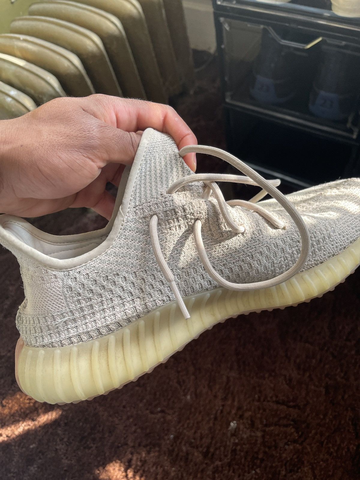 Adidas Yeezy boost 350 V2 natural Size US 12 / EU 45 - 7 Thumbnail
