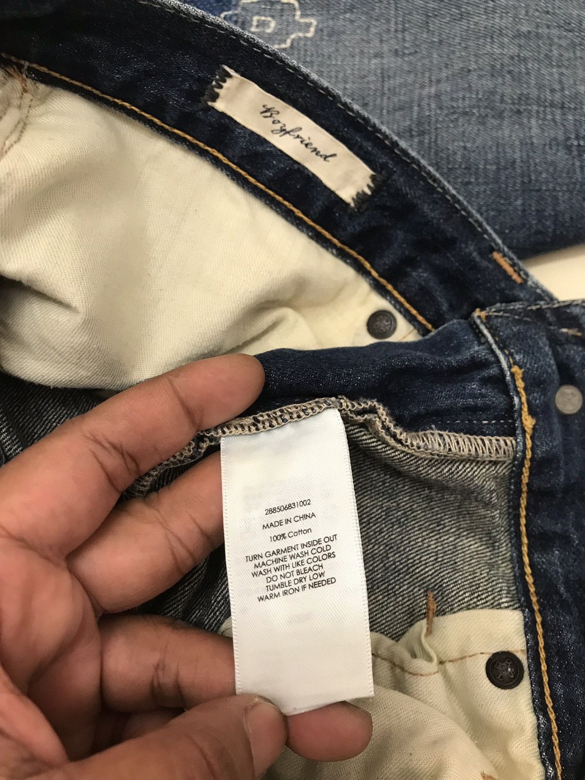 Denim & Supply Ralph Lauren Denim & Supply Ralph Lauren Sashiko Boro Patchwork Jeans Size US 31 - 11 Thumbnail