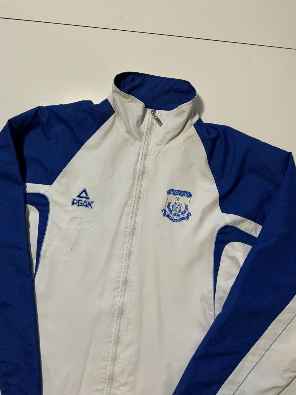 Other Peak Apollon Limassol FC AFC Cyprus Windbreaker Zip Jacket Size US XL / EU 56 / 4 - 3 Thumbnail