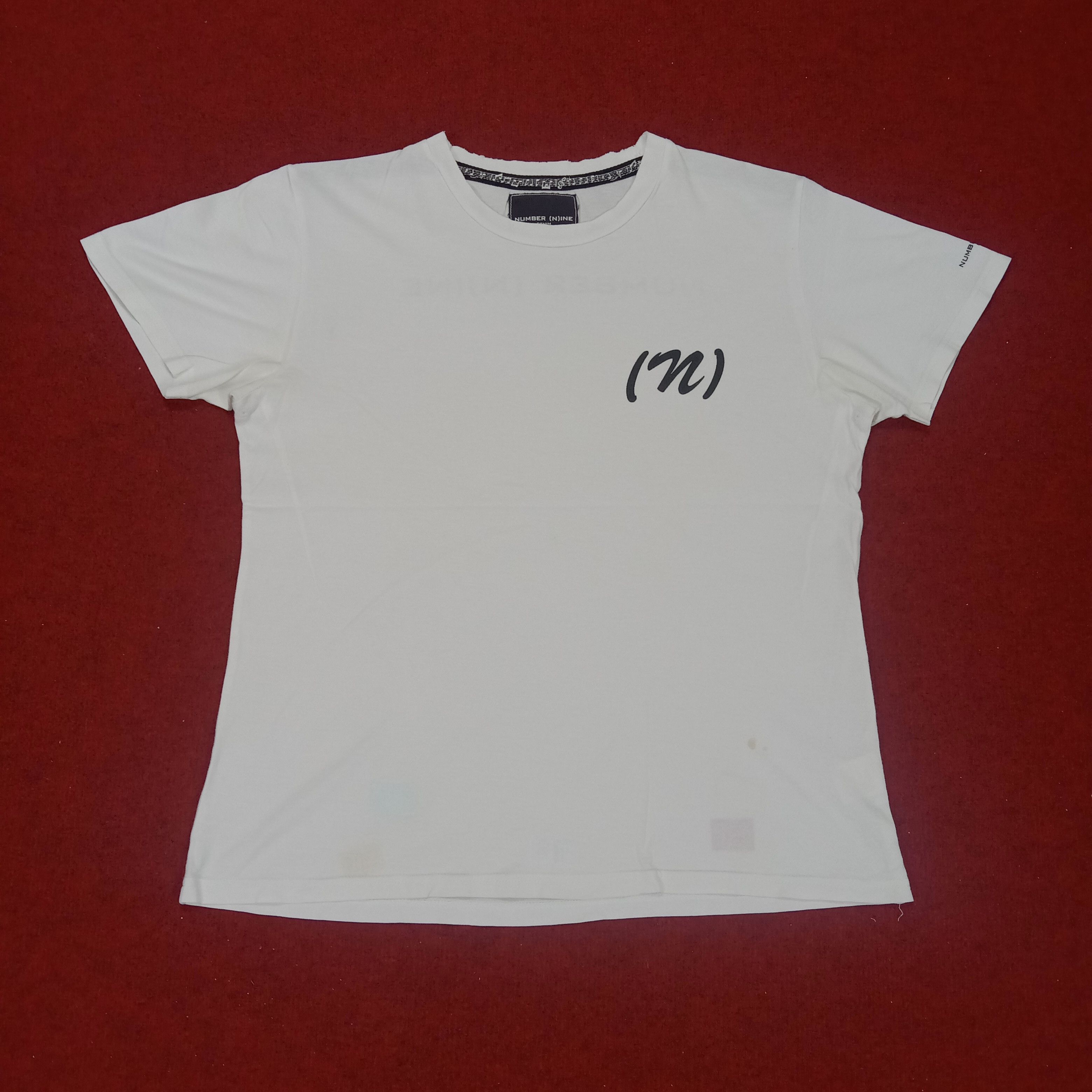 Japanese Brand Number Nine Tshirt Streetwear Custom Art Size US M / EU 48-50 / 2 - 4 Thumbnail