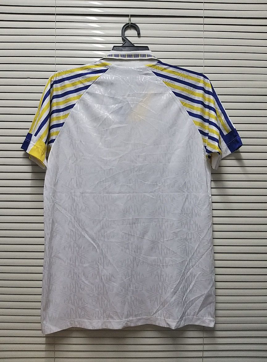 Umbro RARE🔥🔥VINTAGE 91-93 PARMA FC UMBRO PARMALAT HOME JERSEY Size US L / EU 52-54 / 3 - 2 Thumbnail