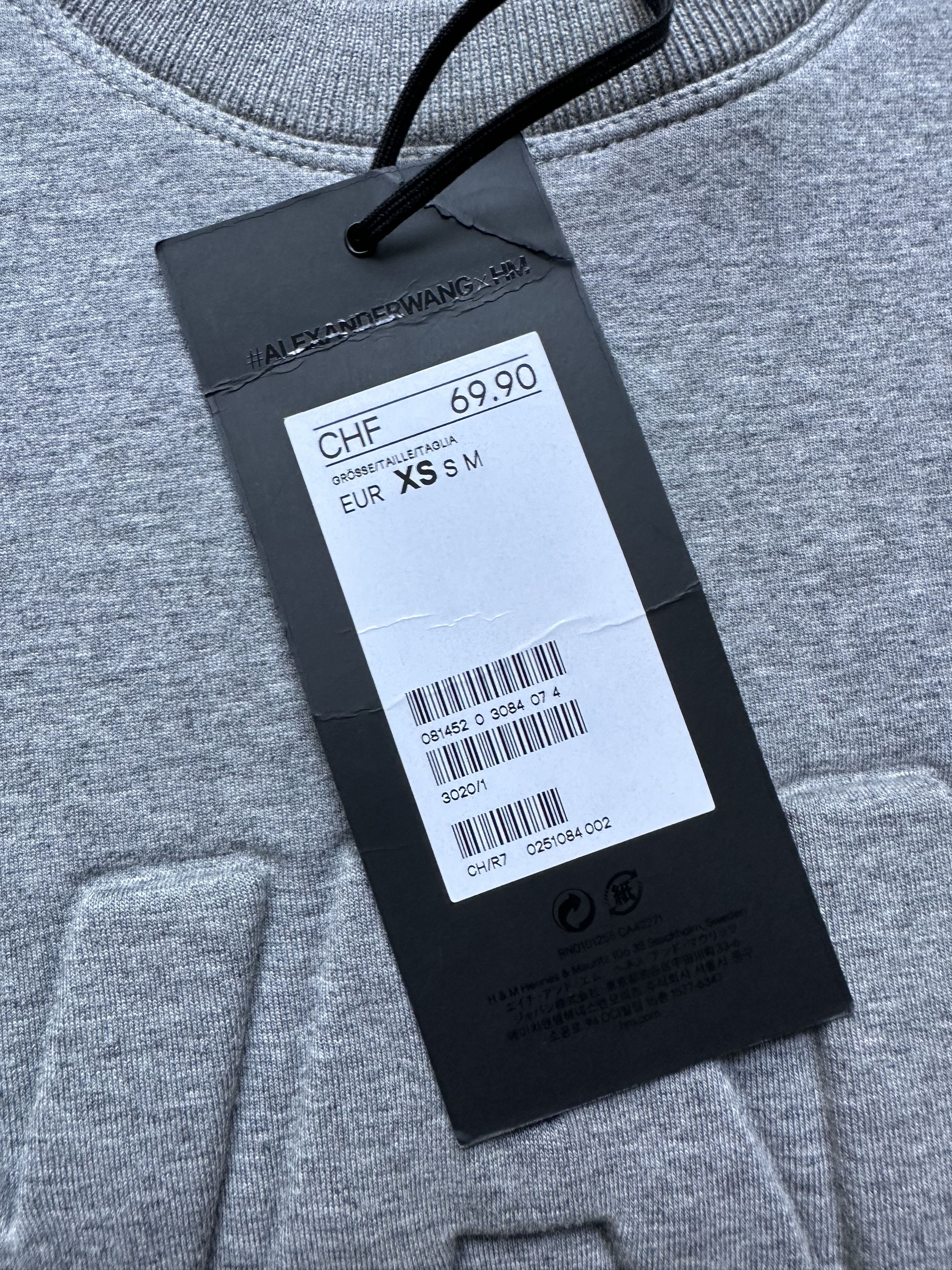 Alexander Wang × H&M Alexander Wang H&M sweatshirt Size XS / US 0-2 / IT 36-38 - 7 Thumbnail
