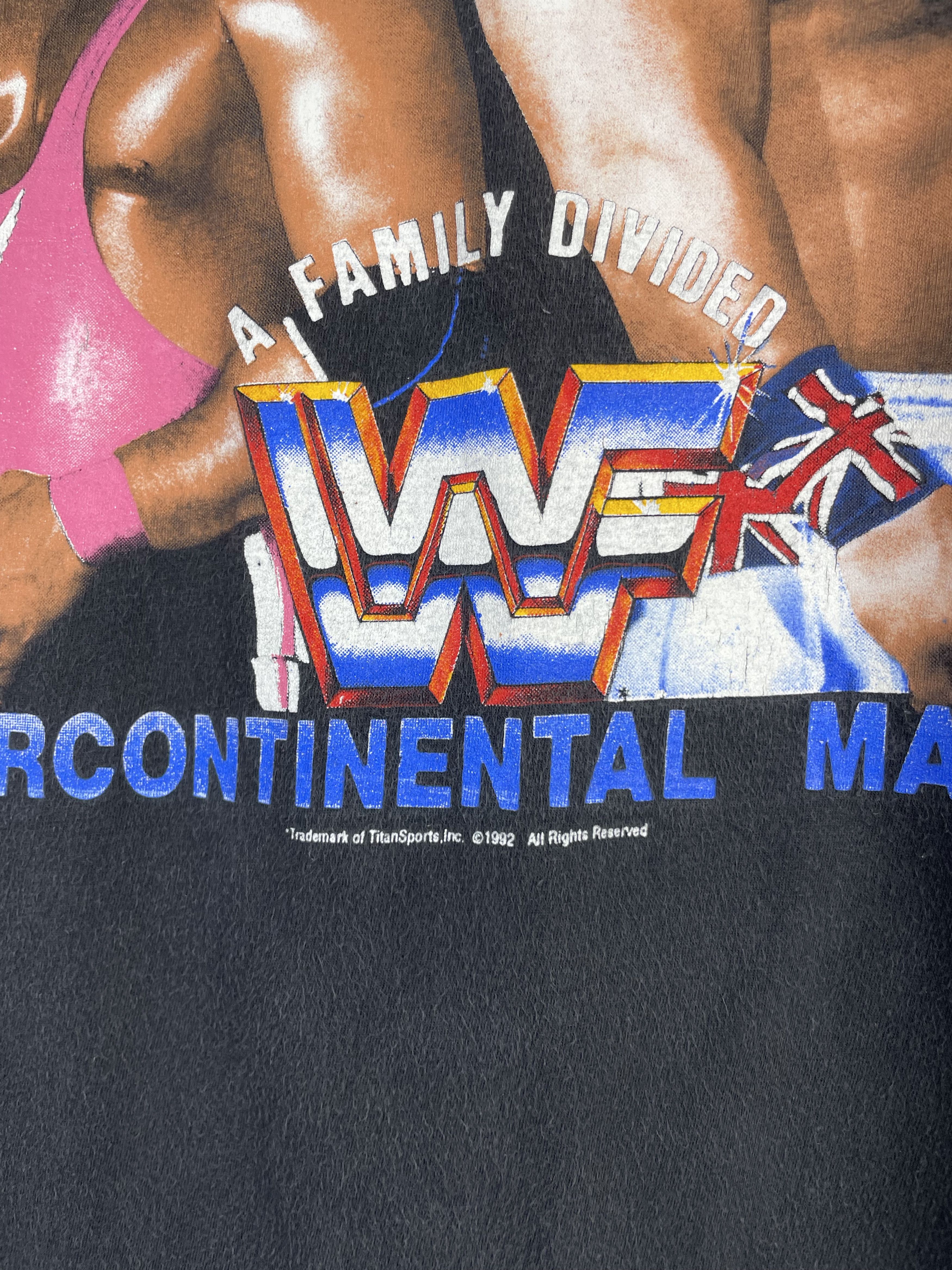 Vintage × WWE Very Rare Vintage 1992 WWF Summrslam Size US S / EU 44-46 / 1 - 7 Thumbnail