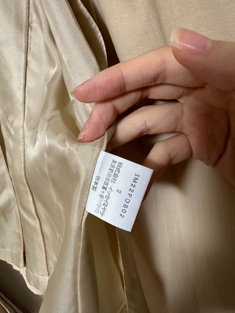 Issey Miyake Issey Miyake size:2 Beige pleated suit Size S / US 4 / IT 40 - 4 Thumbnail