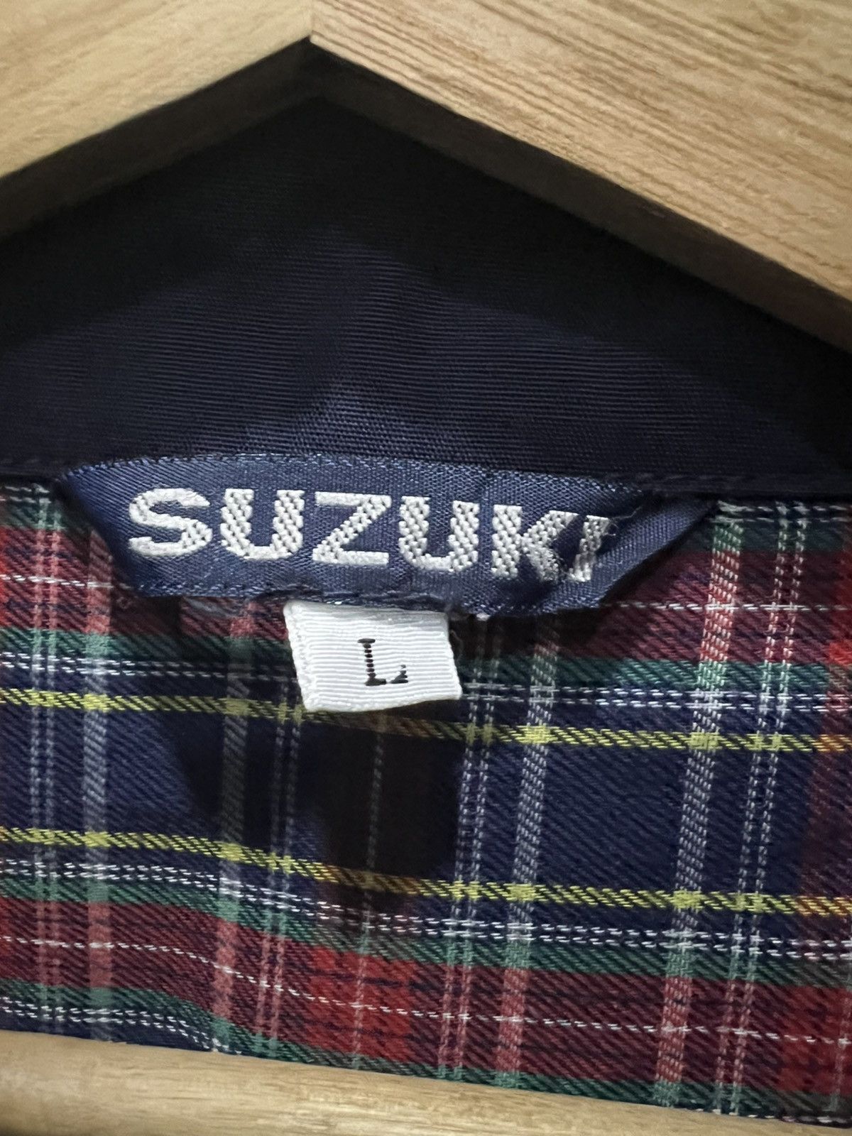 Vintage Vintage SUZUKI Jimny Workwear Checkered Lining Jacket Size US L / EU 52-54 / 3 - 10 Thumbnail