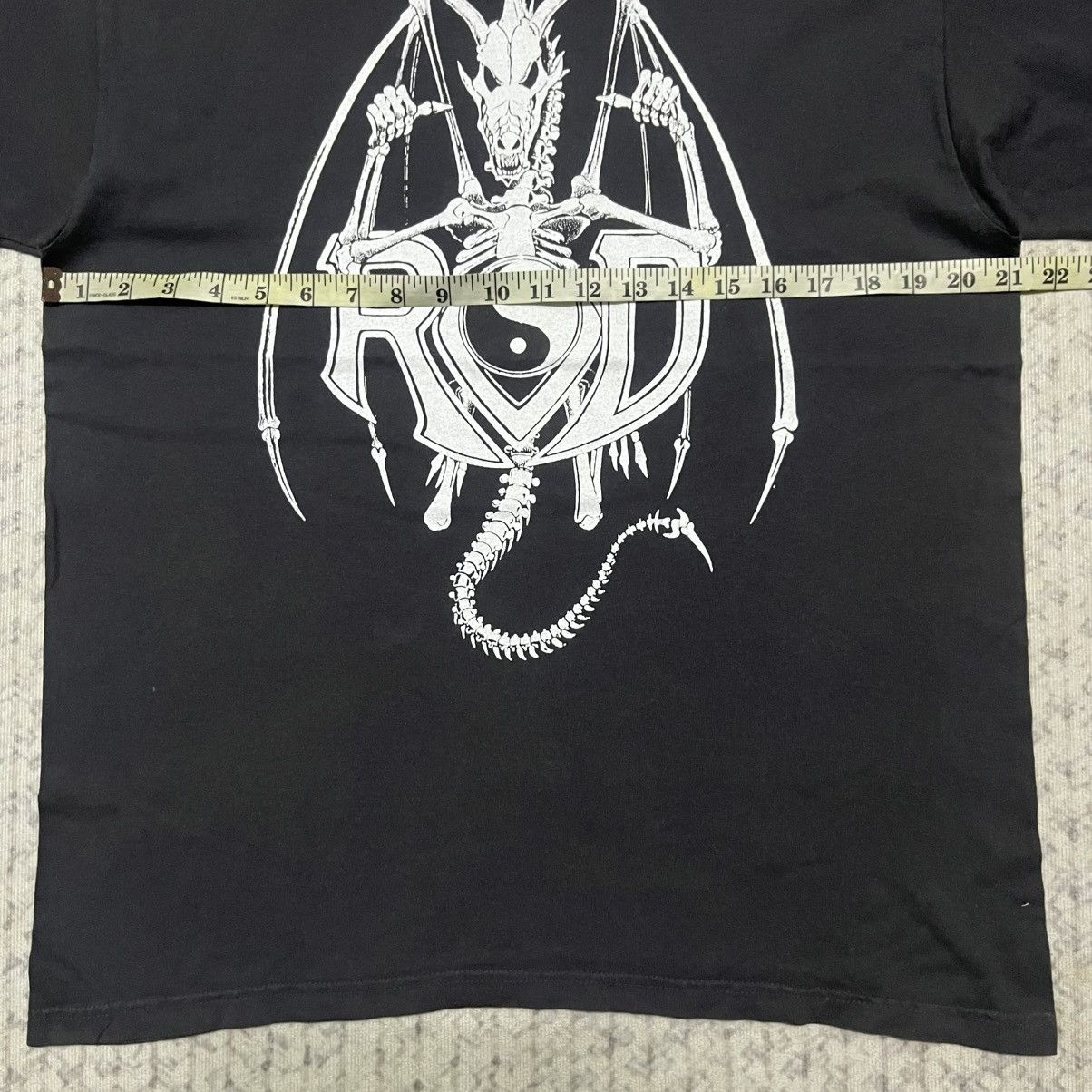 WWE Rare Vintage Y2K Rob Van Dam Dragon Skeleton Tees WWE Size US L / EU 52-54 / 3 - 11 Thumbnail