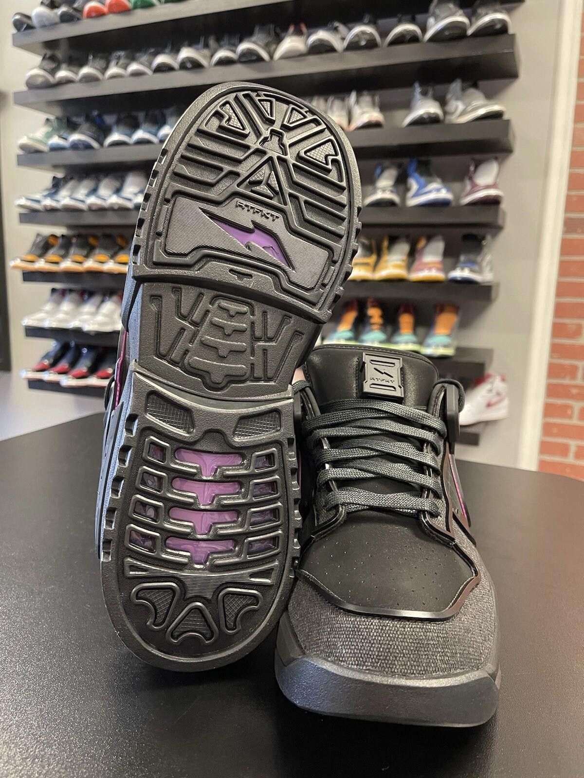 Nike Size 10.5 - NIKE x RTFKT DUNK GENESIS VOID BLACK WILD BERRY Size US 10.5 / EU 43-44 - 11 Thumbnail