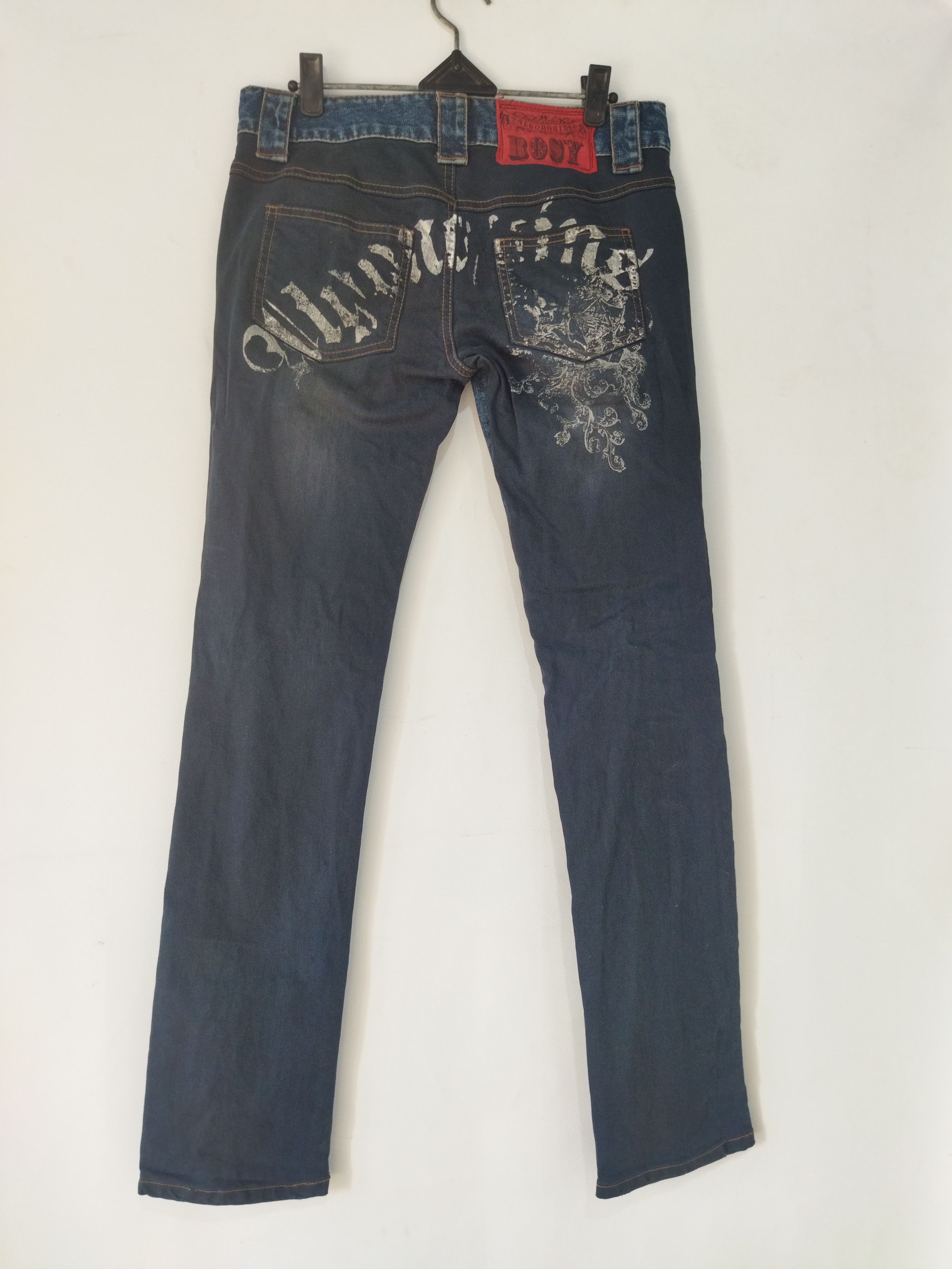 Japanese Brand Algonquin Distressed Denim Jeans – Japanese Archive Style Size 30" / US 8 / IT 44 - 6 Thumbnail