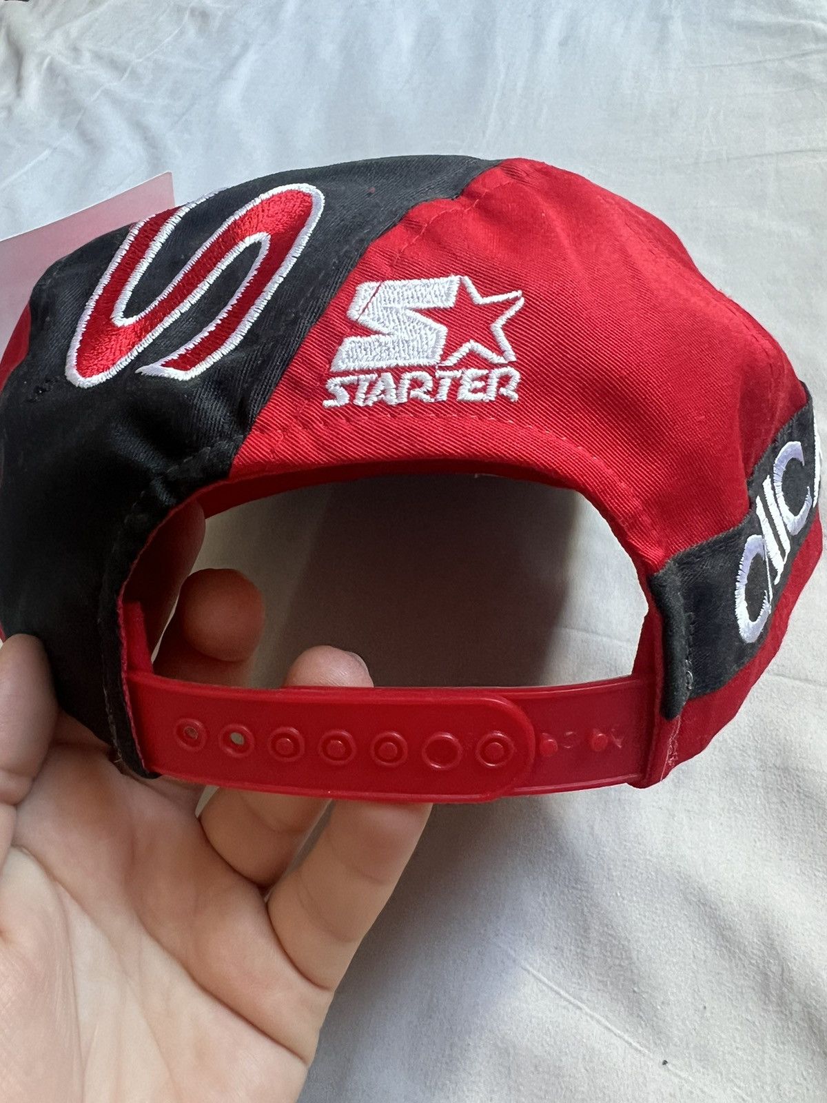 NBA × Starter × Vintage Chicago Bulls deadstock vintage Starter hat Size ONE SIZE - 5 Thumbnail
